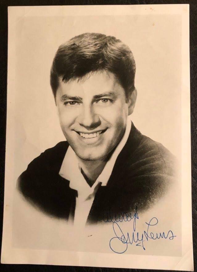 JERRY LEWIS SIGNED PHOTO (1 of 2)