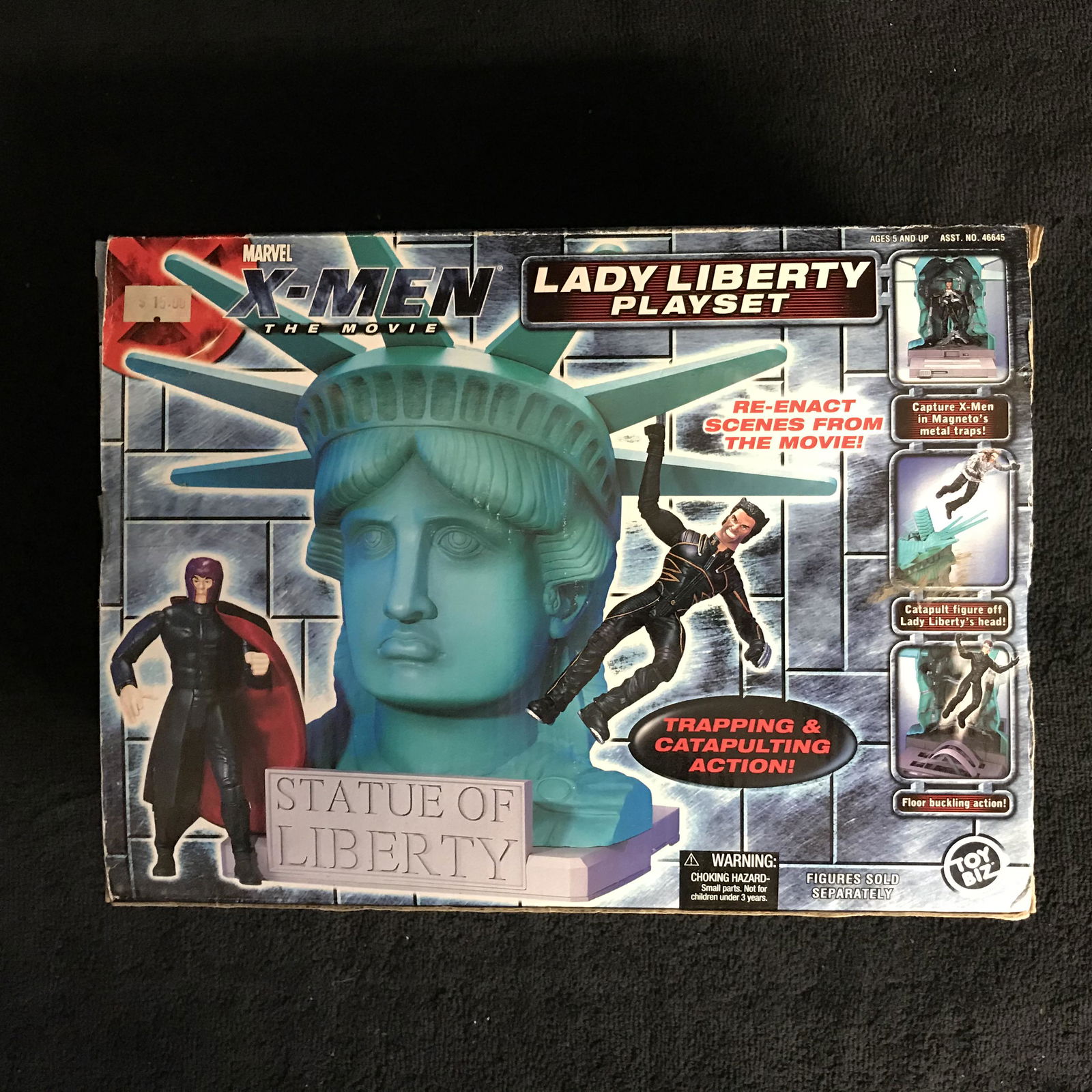 MARVEL X-MEN STATUE OF LIBERTY PLAYSET (1 of 2)