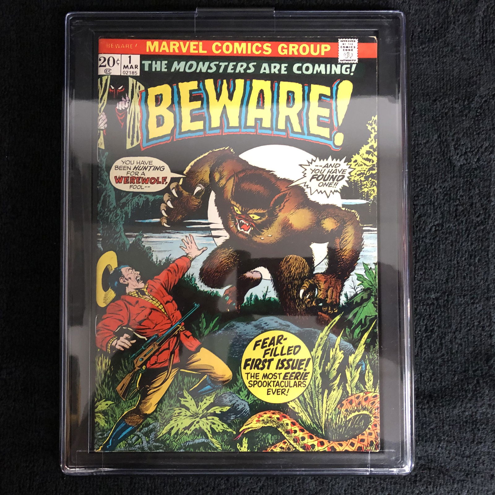 THE MONSTERS ARE COMING...BEWARE! #1 (MARVEL COMICS) (1 of 1)