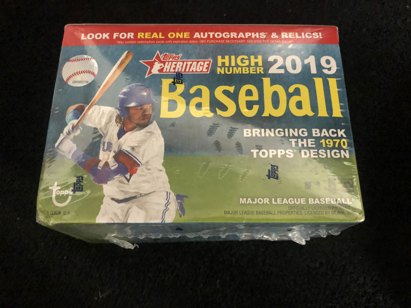 2019 TOPPS HERITAGE BASEBALL BLASTER BOX (1 of 1)