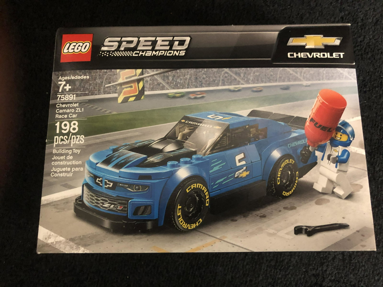 LEGO: SPEED CHAMPIONS CHEVROLET CAMARO ZL1 RACE CAR: LEGO: SPEED CHAMPIONS CHEVROLET CAMARO ZL1 RACE CAR