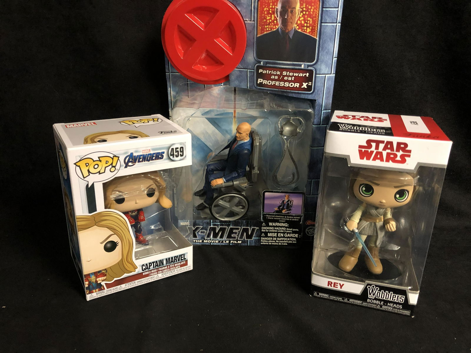 FUNKO POP!/ STAR WARS/ X-MEN FIGURES LOT (1 of 1)