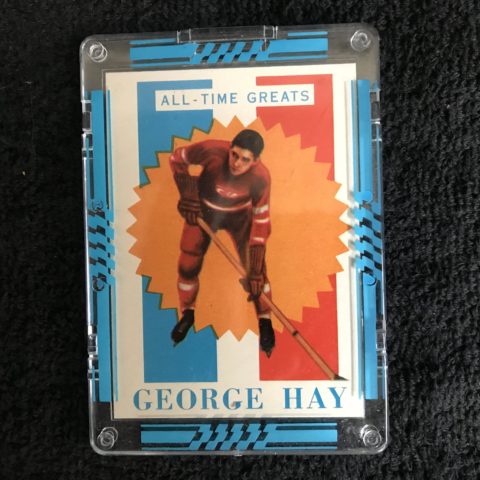 1960-61 Topps #15 George Hay All-Time Greats: 1960-61 Topps #15 George Hay All-Time Greats