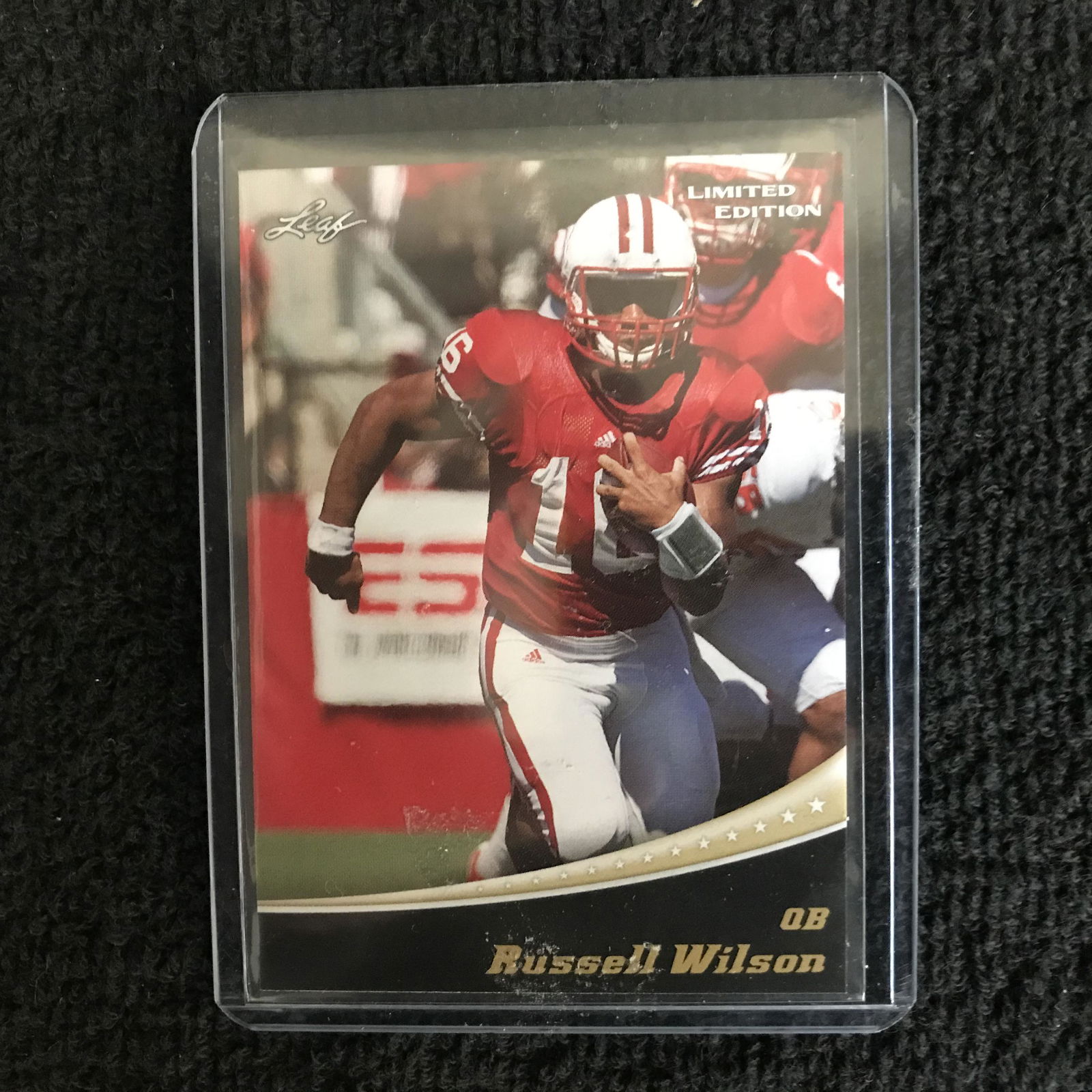 Russell Wilson 2012 Leaf Limited Edition Rookie Card (1 of 1)