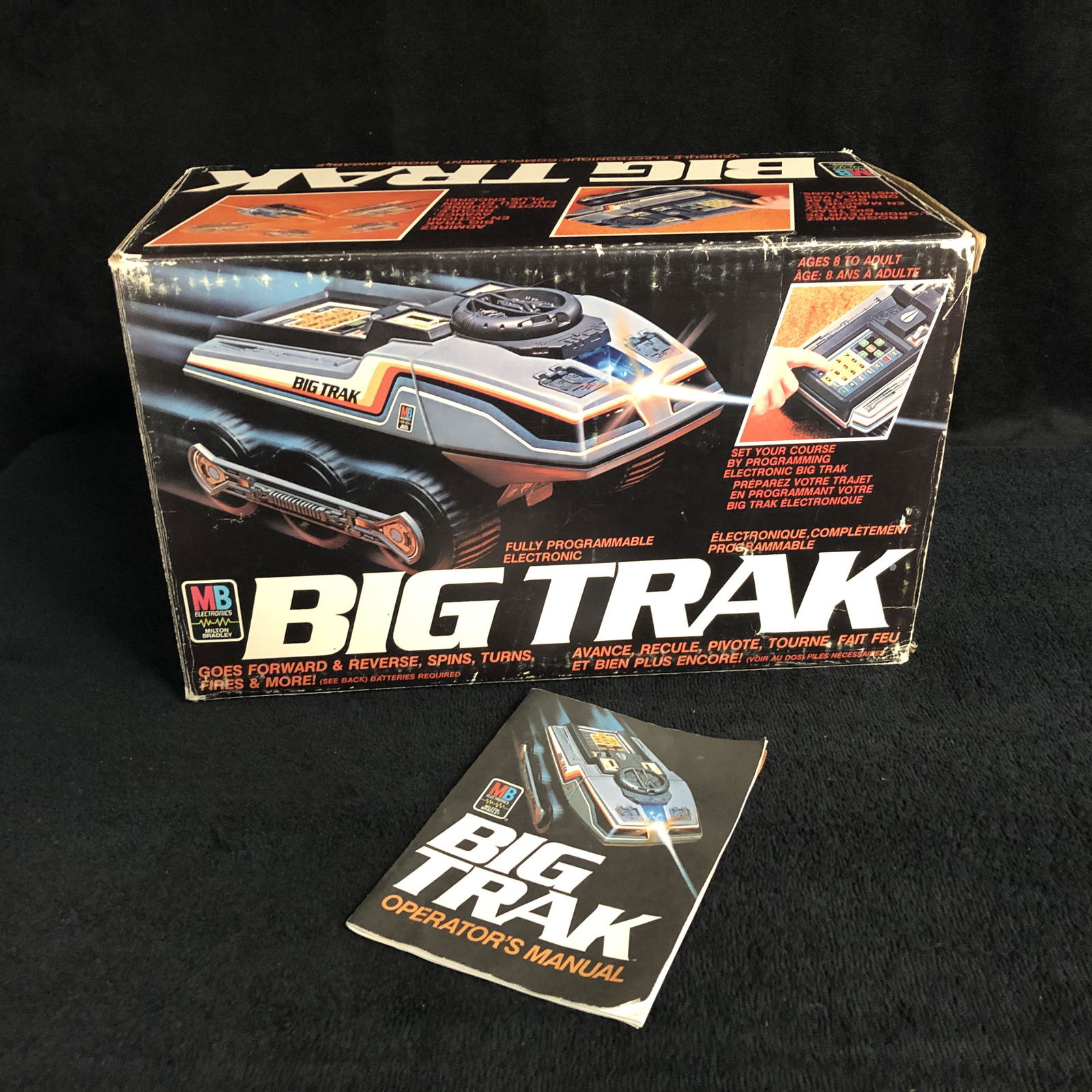 FULLY PROGRAMMABLE ELECTRONIC BIG TRAK w/ BOX & (1 of 1)