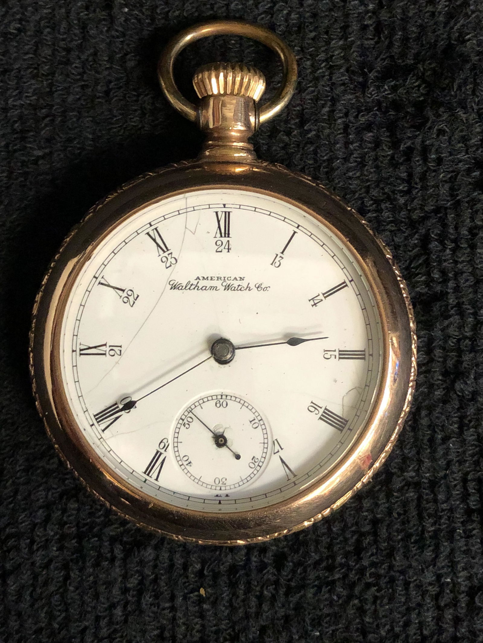 AMERICAN WALTHAM WATCH CO. POCKET WATCH: AMERICAN WALTHAM WATCH CO. POCKET WATCH