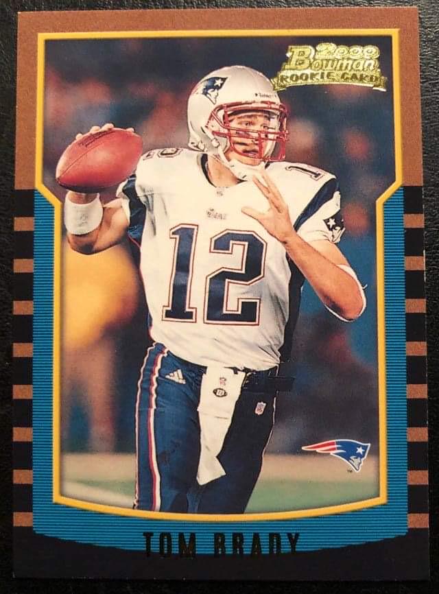 2000 BOWMAN #236 TOM BRADY ROOKIE CARD (1 of 2)