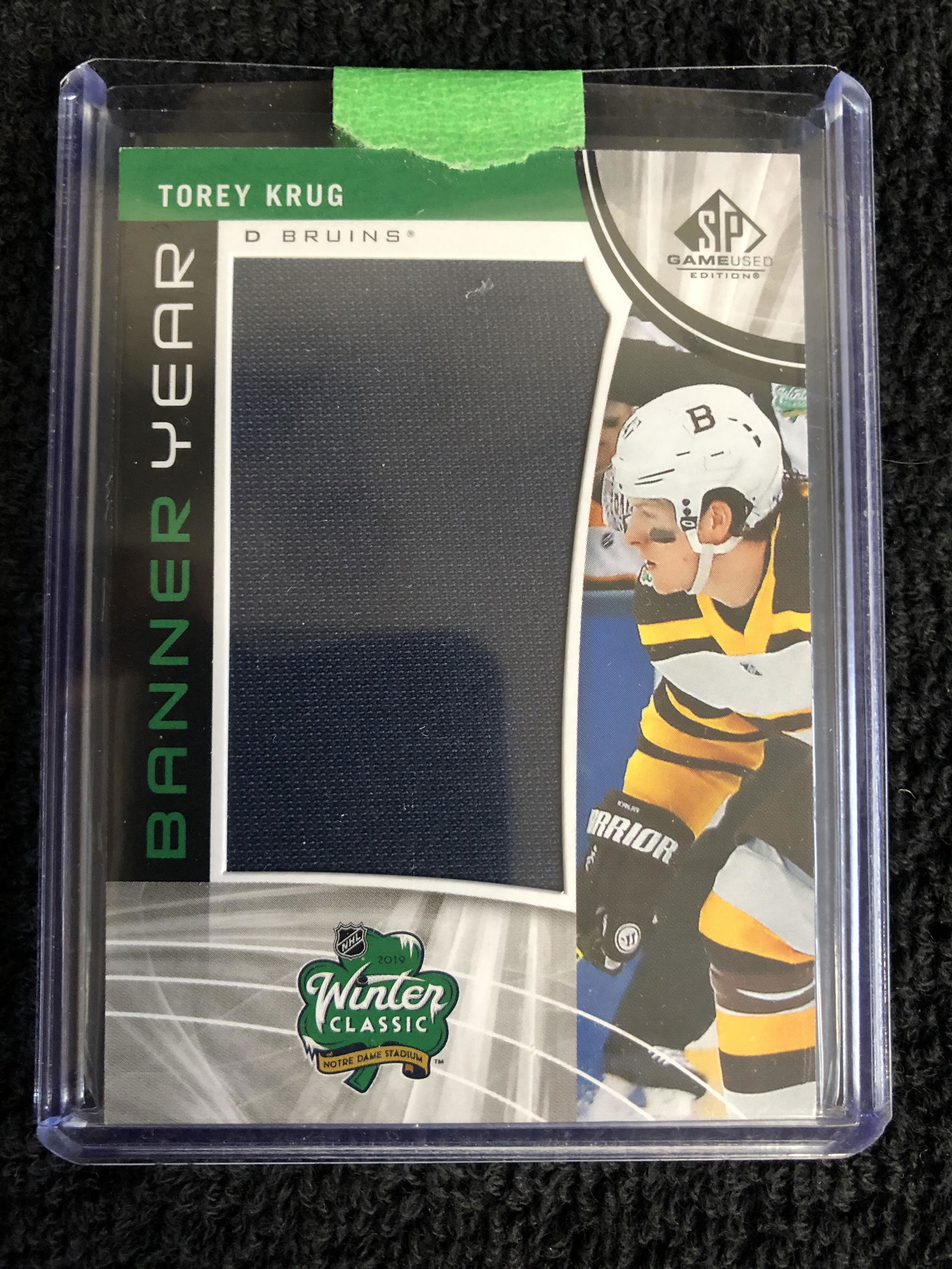 2019-20 UD SP Game Used Hockey Winter Classic Banner (1 of 1)