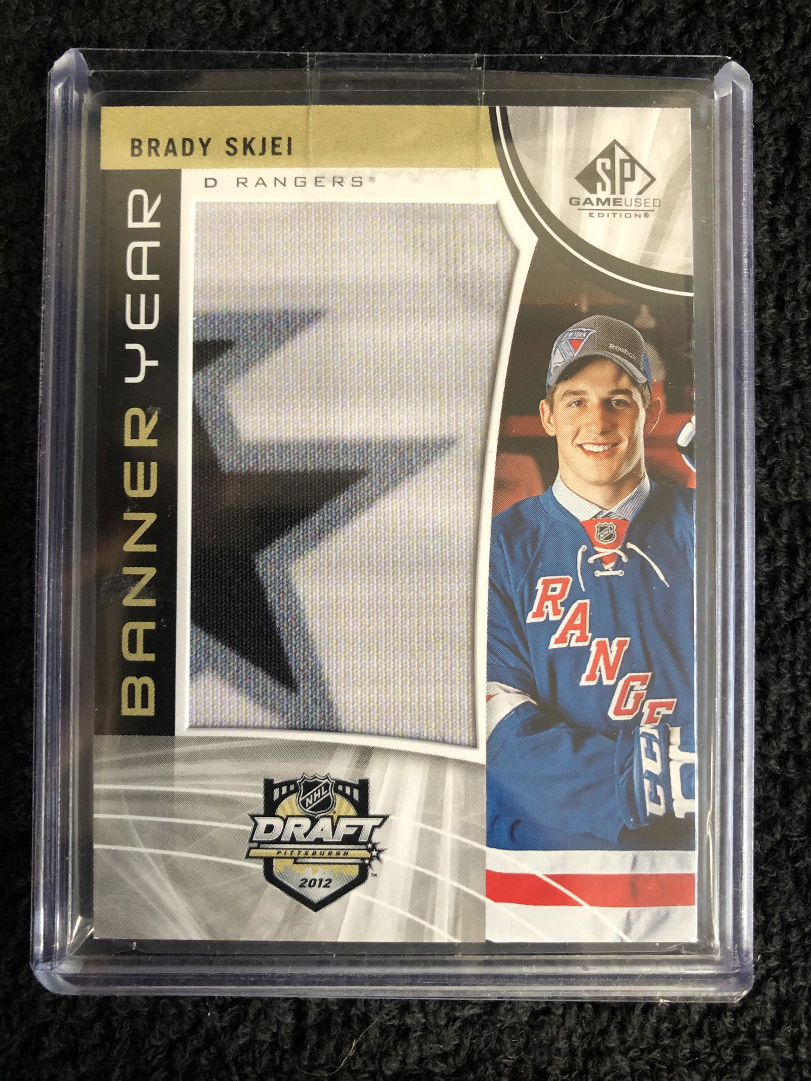 2019-20 SP Game Used Banner Year Draft '12 BD12-BS (1 of 1)