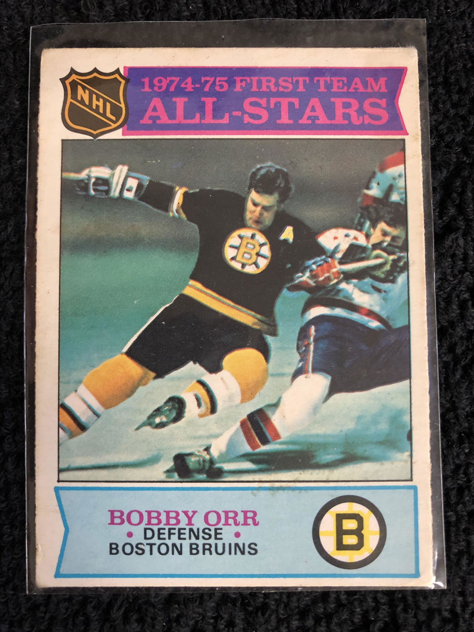 1975-76 O-Pee-Chee #288 Bobby Orr (1 of 2)