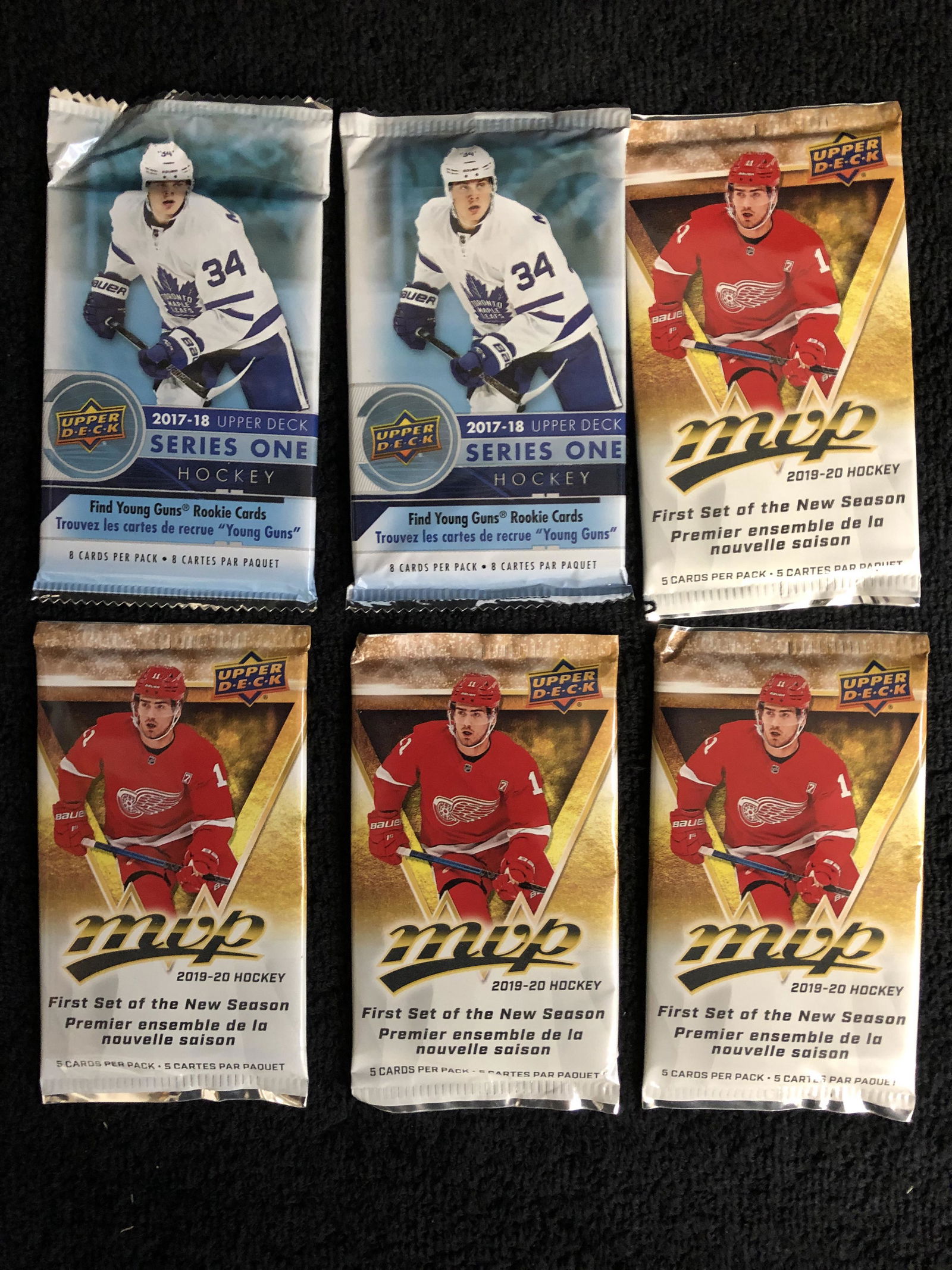 UPPER DECK HOCKEY CARD PACKS LOT (1 of 1)