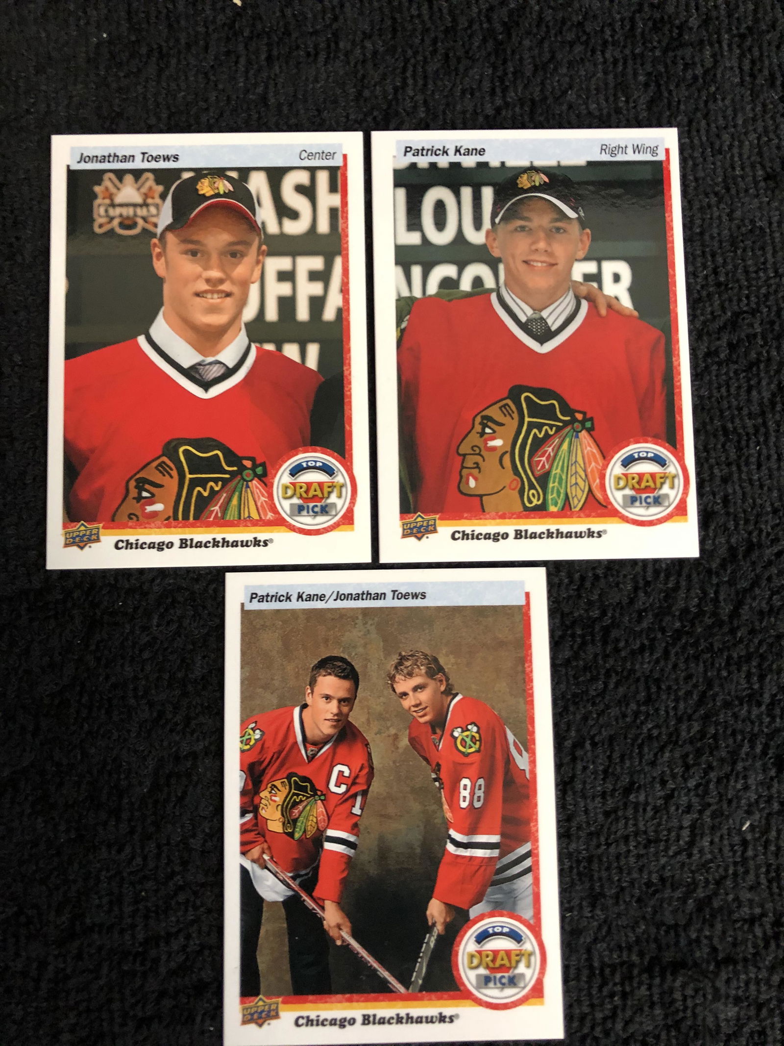 UPPER DECK TOP DRAFT PICK HOCKEY CARD LOT (1 of 1)