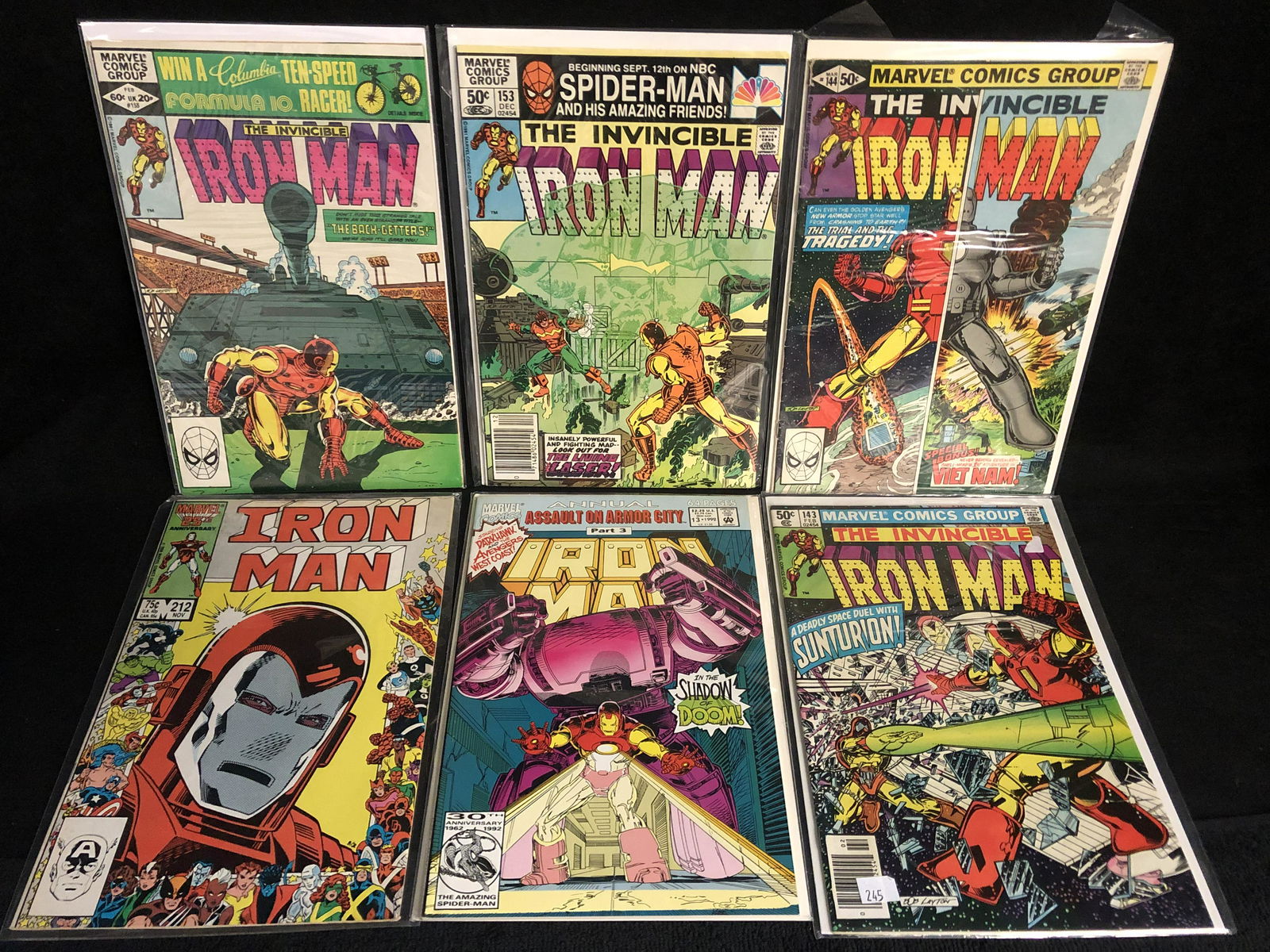 IRON MAN COMIC BOOK LOT (MARVEL COMICS) (1 of 1)