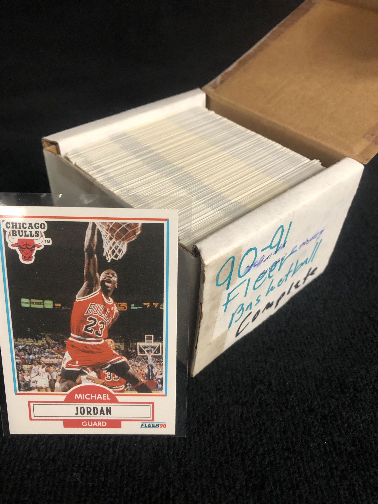 1990-91 FLEER BASKETBALL CARD SET (1 of 1)