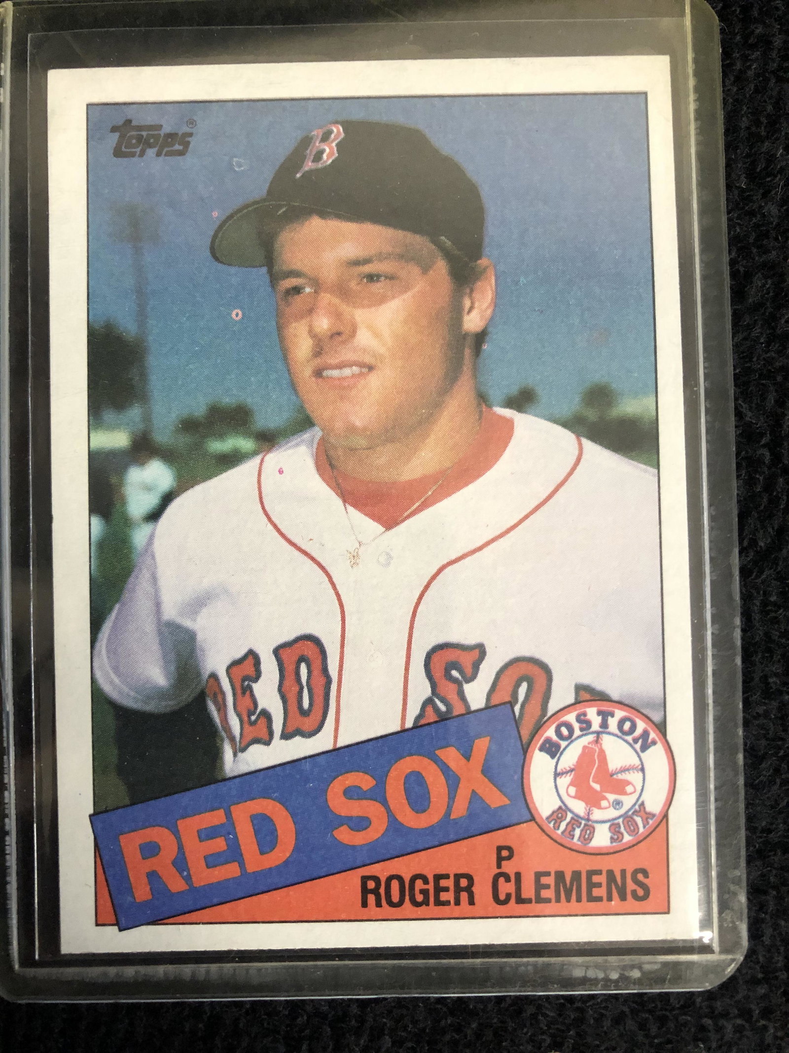 1985 Topps #181 Roger Clemens: 1985 Topps #181 Roger Clemens