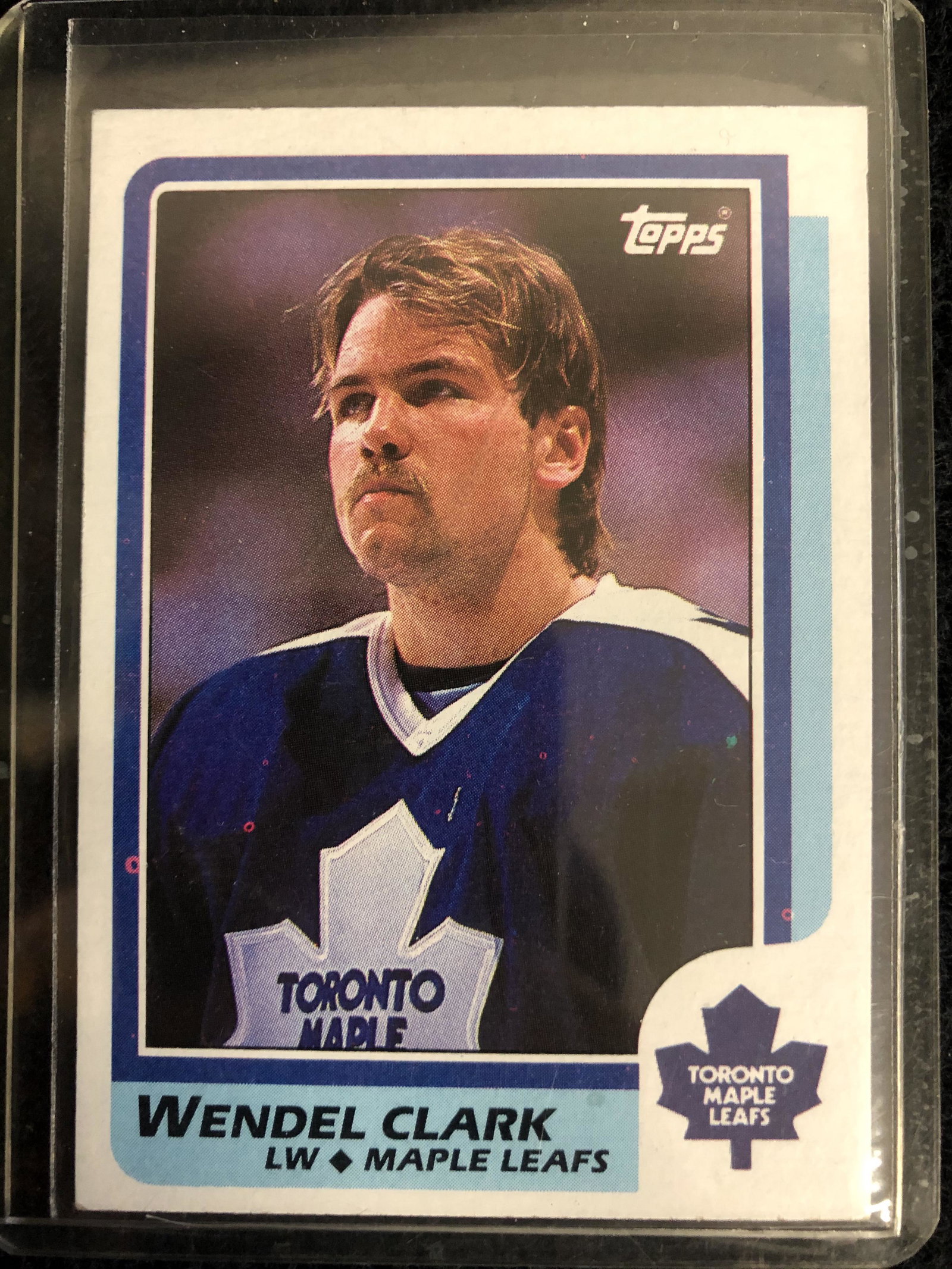 1986 Topps #149 Wendel Clark Rookie Card: 1986 Topps #149 Wendel Clark Rookie Card
