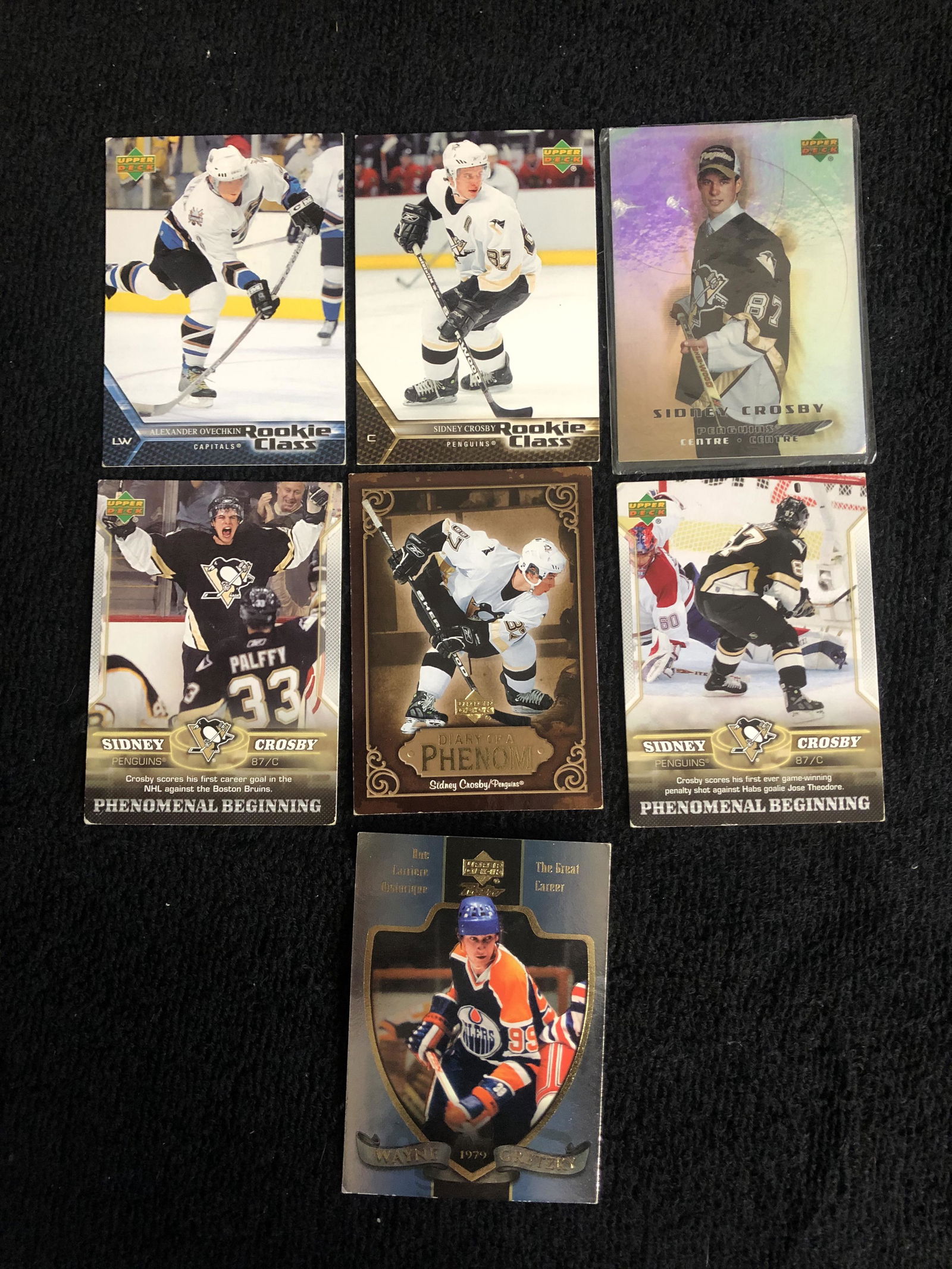 UPPER DECK HOCKEY STARS CARD LOT (OVECHKIN, CROSBY, (1 of 1)