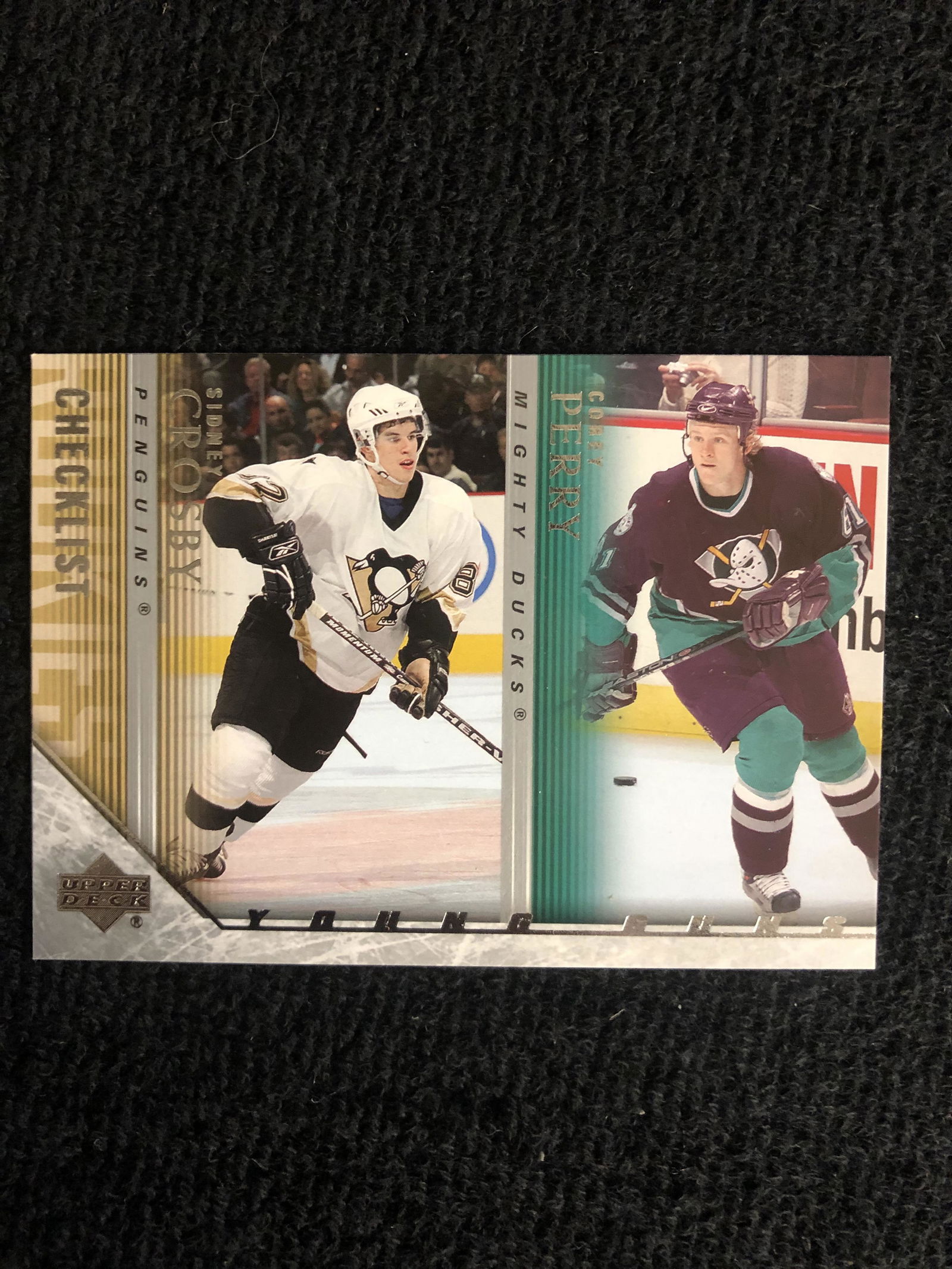 2005-06 Upper Deck Young Guns #242 Sidney Crosby/ Corey (1 of 1)