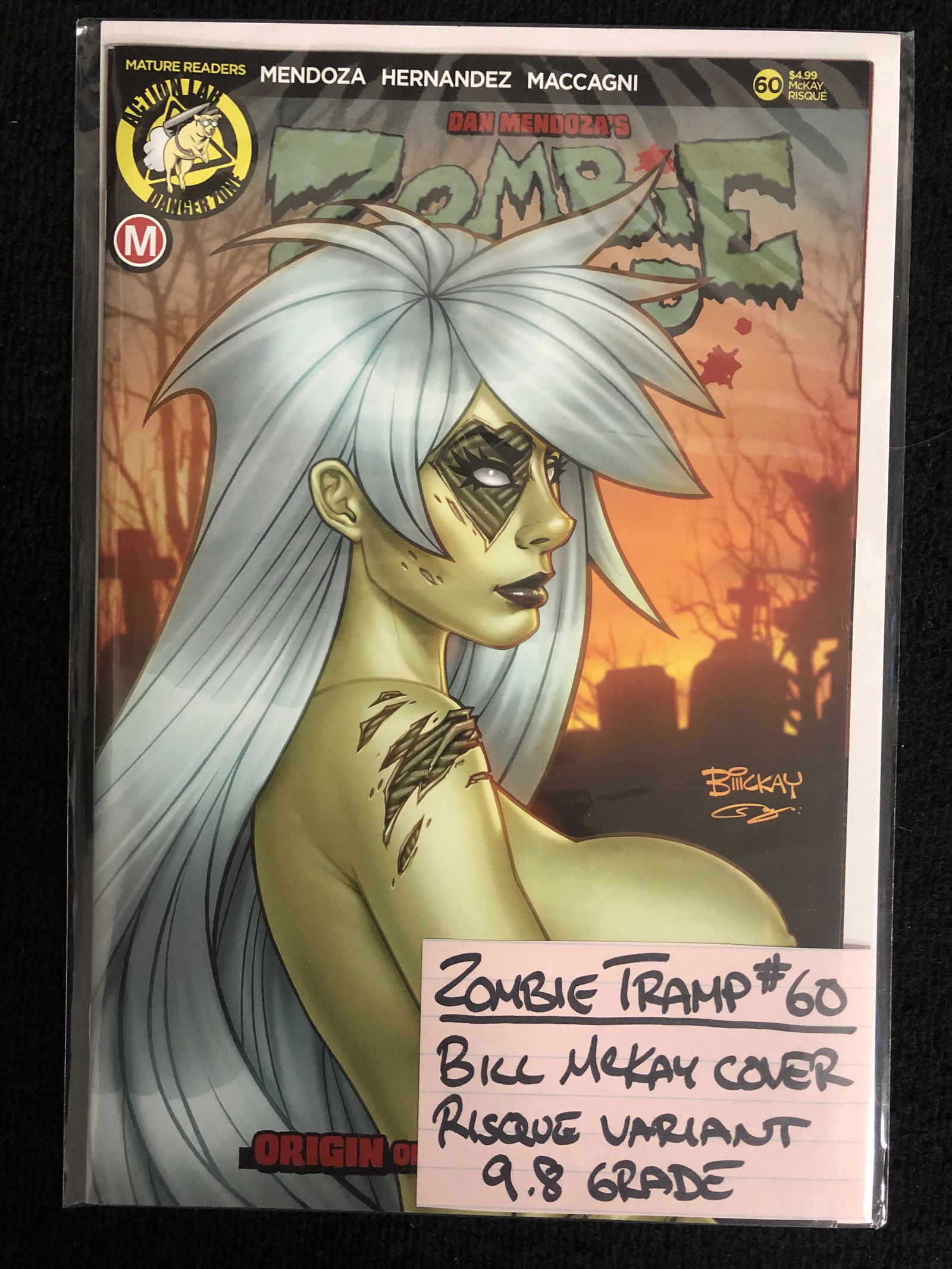 ZOMBIE TRAMP #60 (BILL MCKAY COVER, RISQUE VARIANT) (1 of 1)