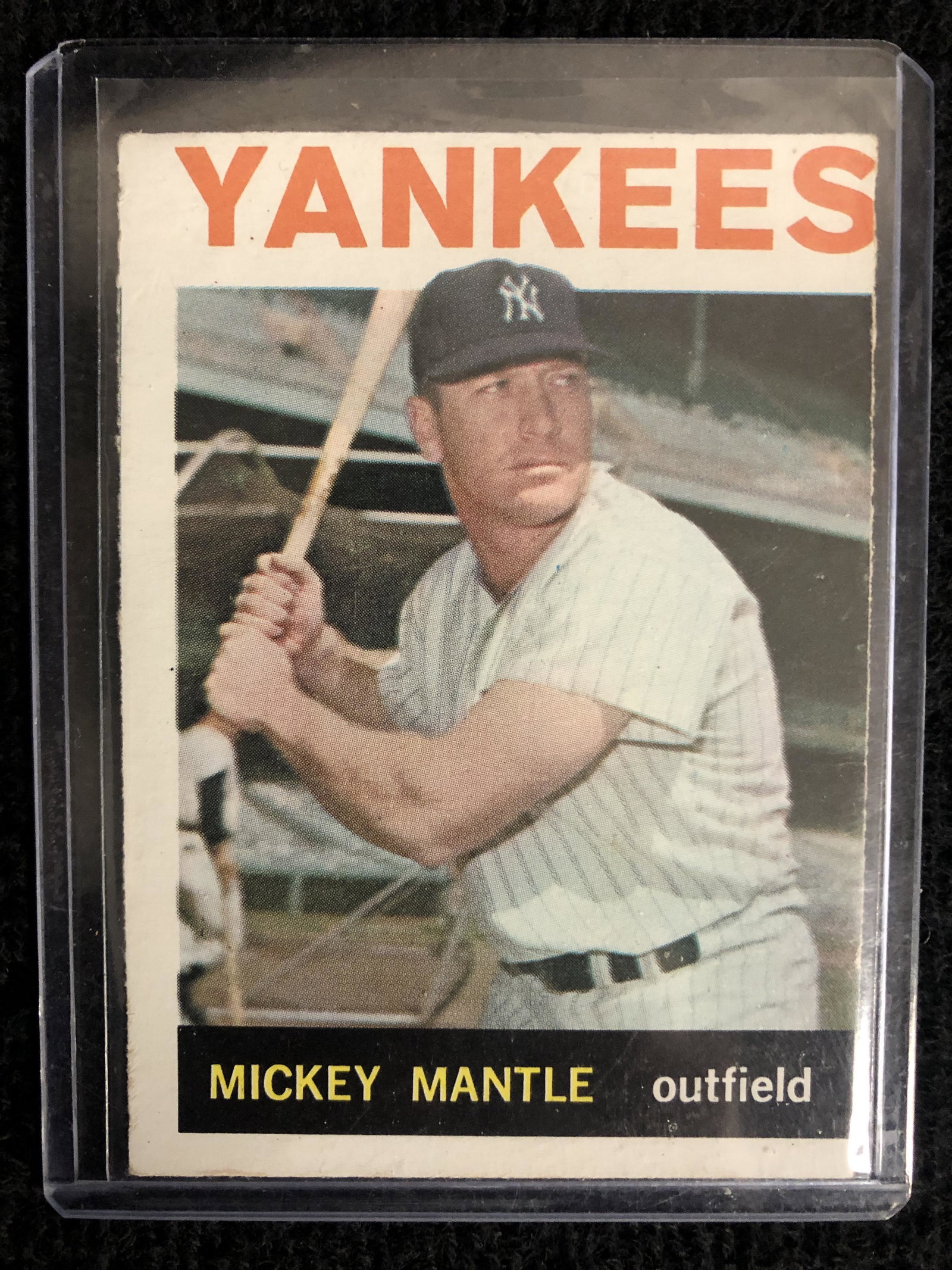 1964 TOPPS #50 MICKEY MANTLE NEW YORK YANKEES HOF: 1964 TOPPS #50 MICKEY MANTLE NEW YORK YANKEES HOF