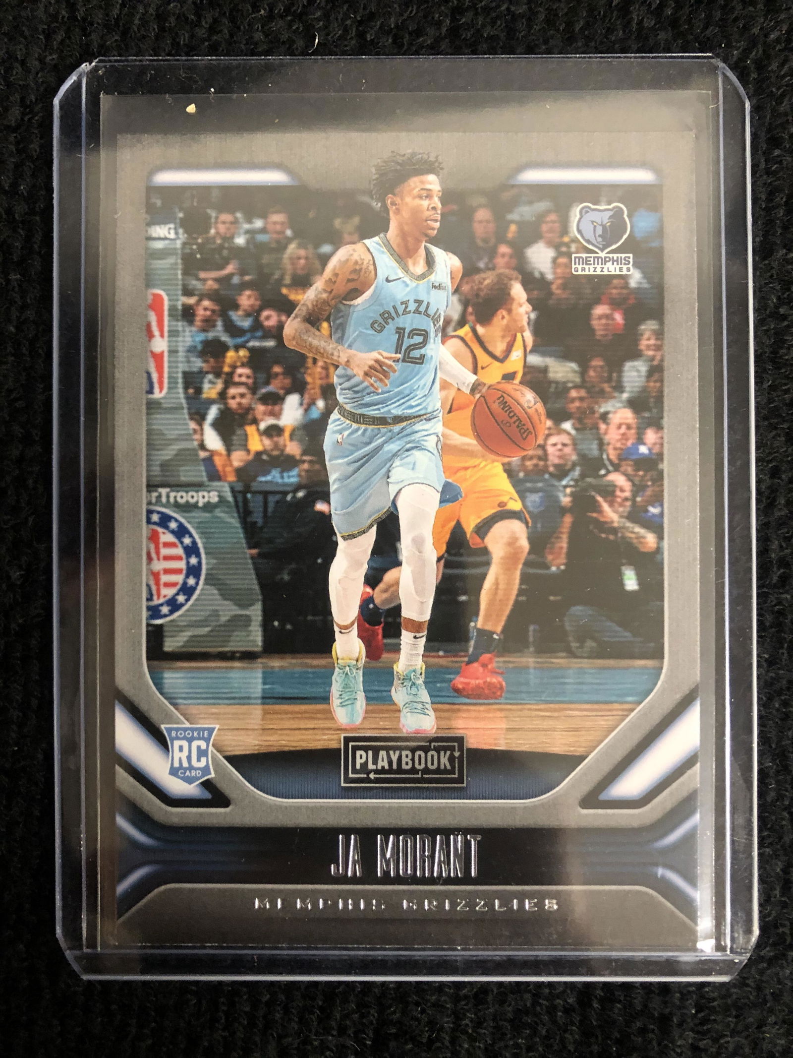 2019-20 PANINI PLAYBOOK #168 JA MORANT RC (1 of 2)