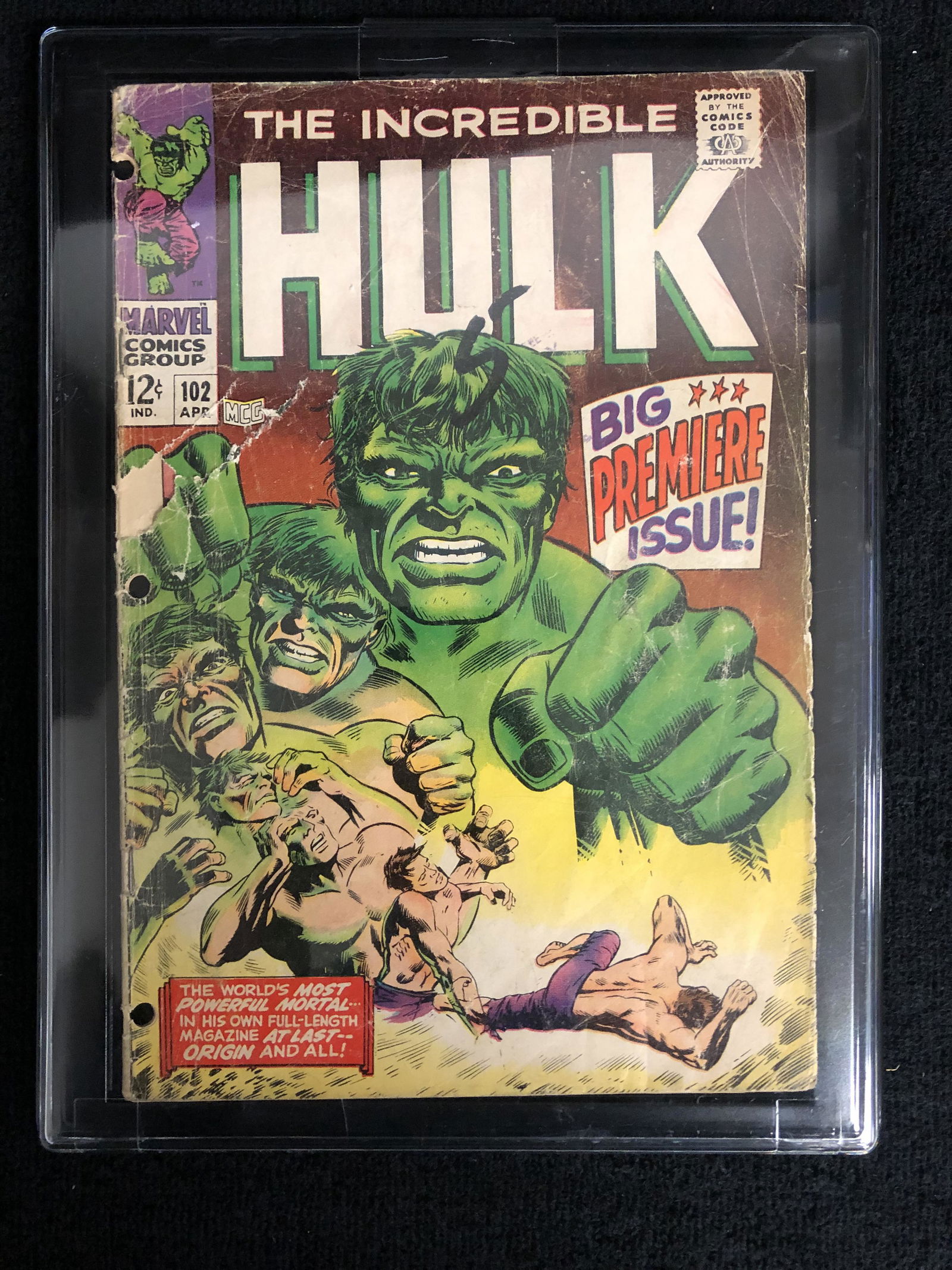 THE INCREDIBLE HULK #102 (MARVEL COMICS) (1 of 1)