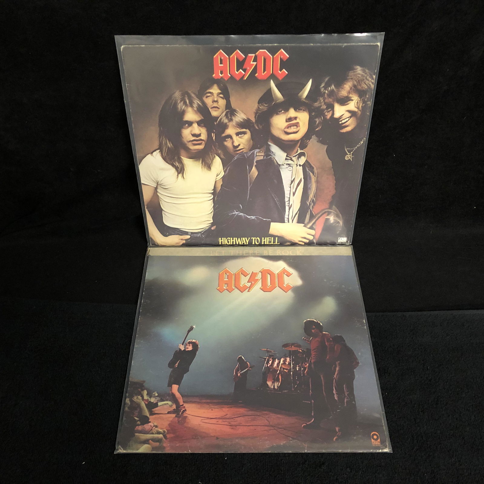 AC/DC VINYL RECORD LOT (1 of 1)