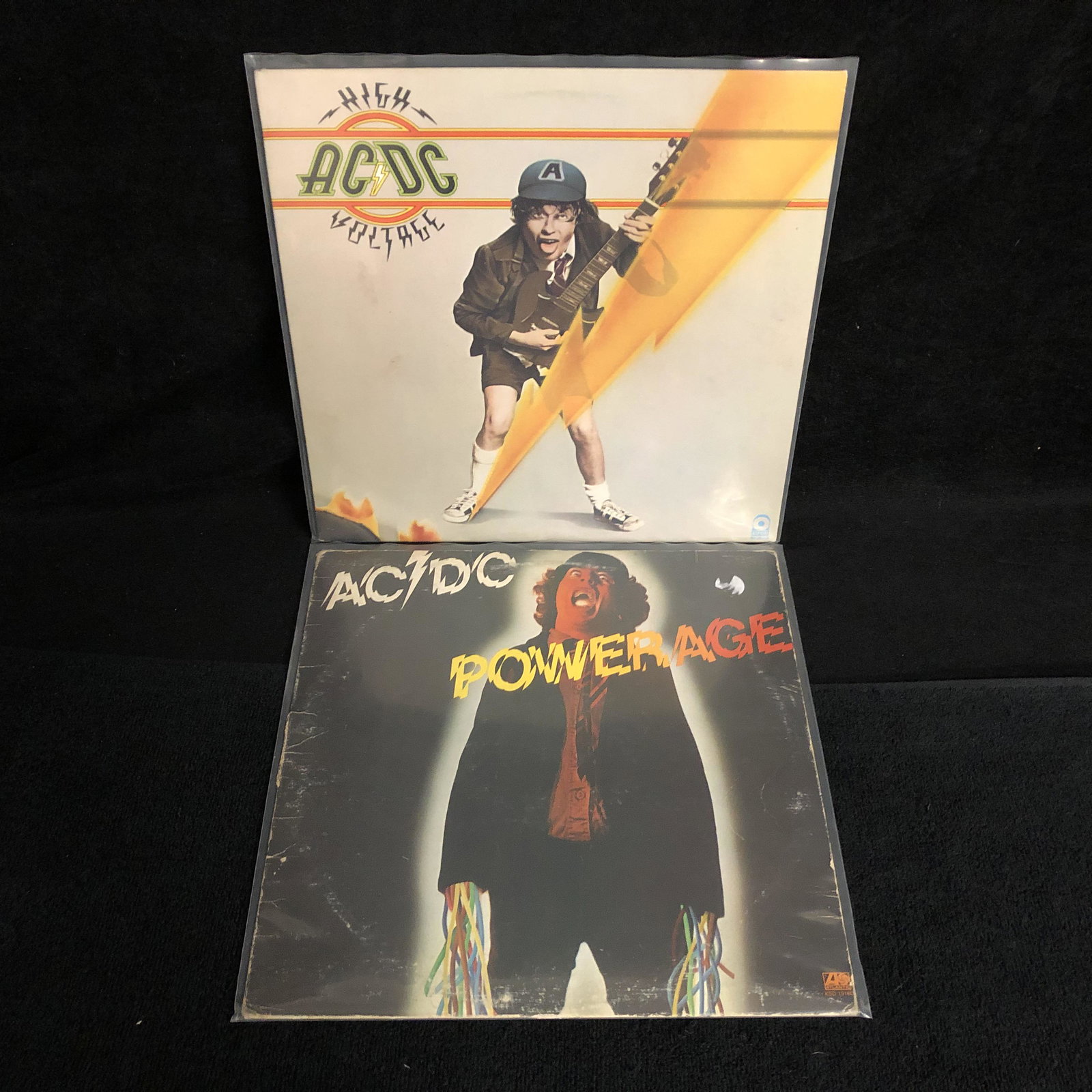 AC/DC VINYL RECORD LOT (1 of 1)