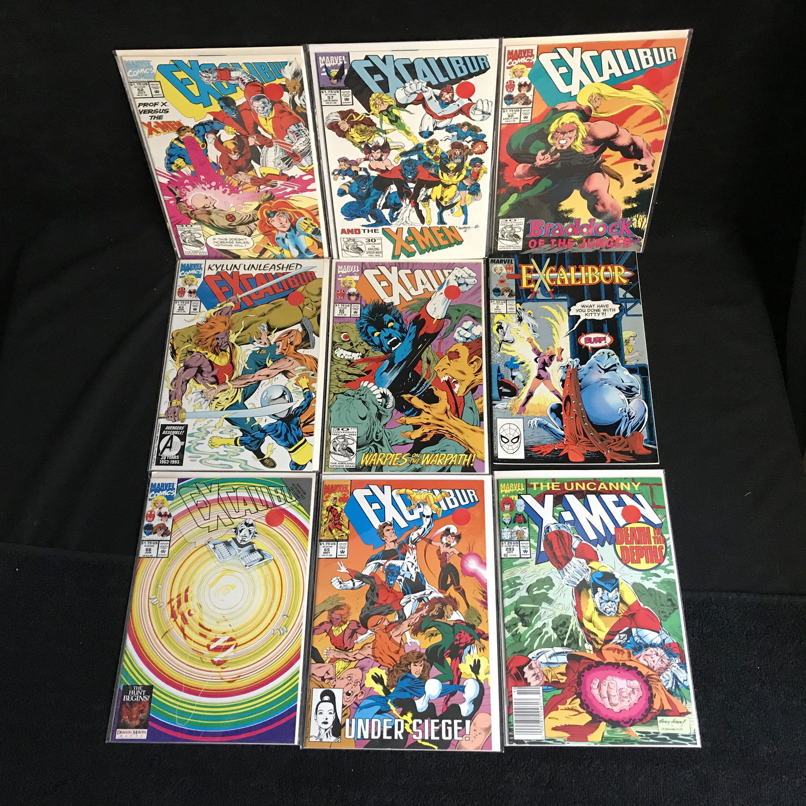 EXCALIBUR COMIC BOOK LOT (MARVEL COMICS) (1 of 1)