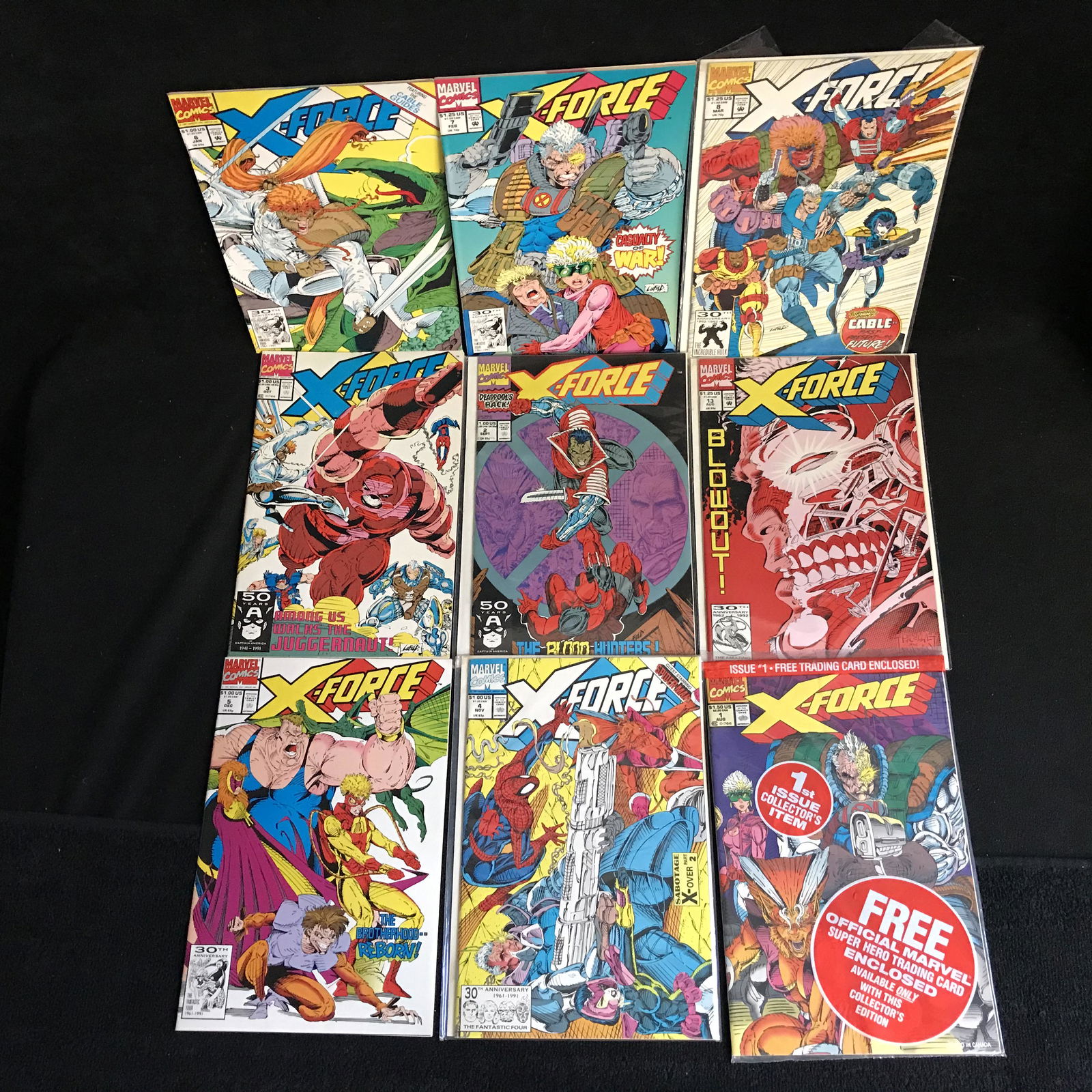X-FORCE COMIC BOOK LOT (MARVEL COMICS) (1 of 1)