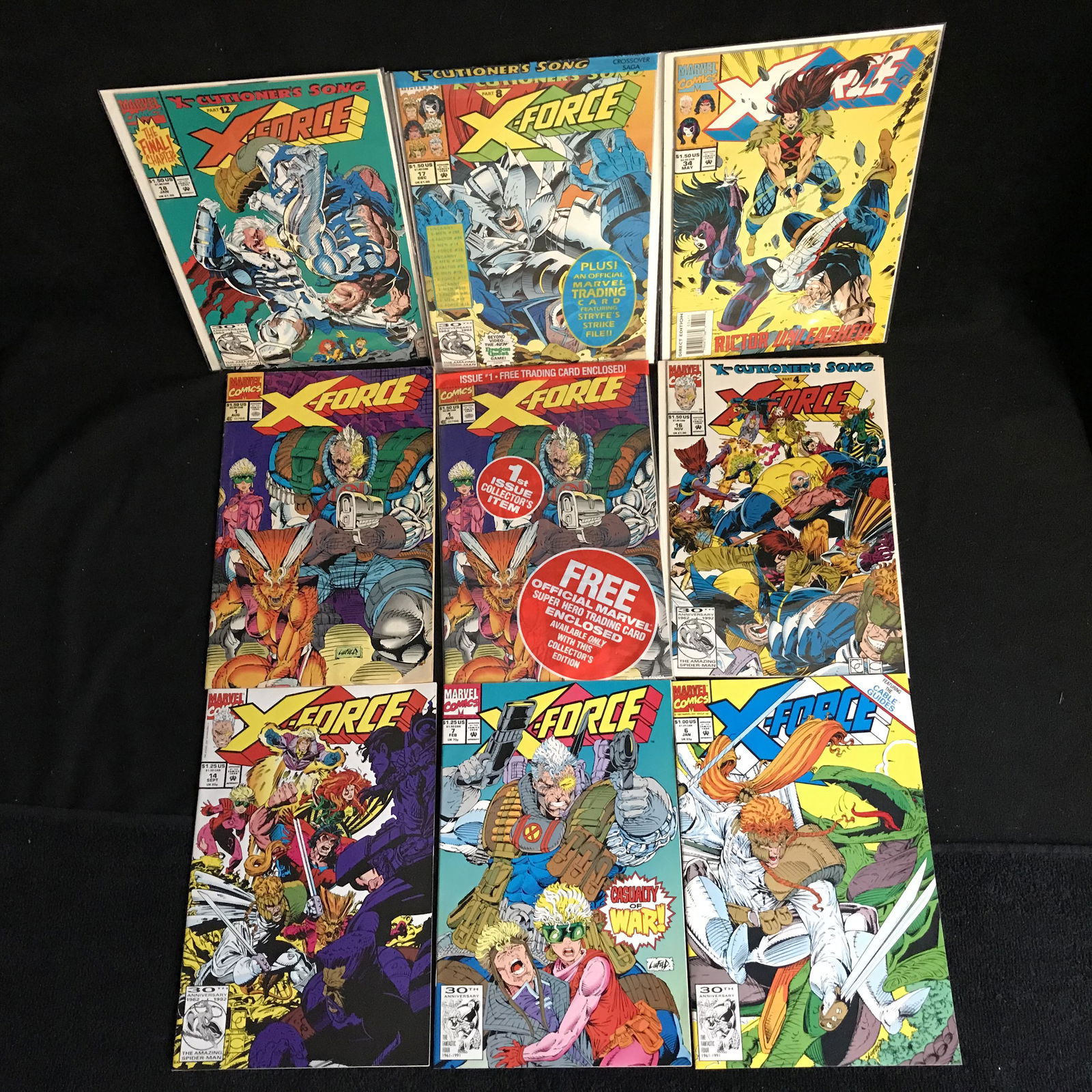 X-FORCE COMIC BOOK LOT (MARVEL COMICS) (1 of 1)