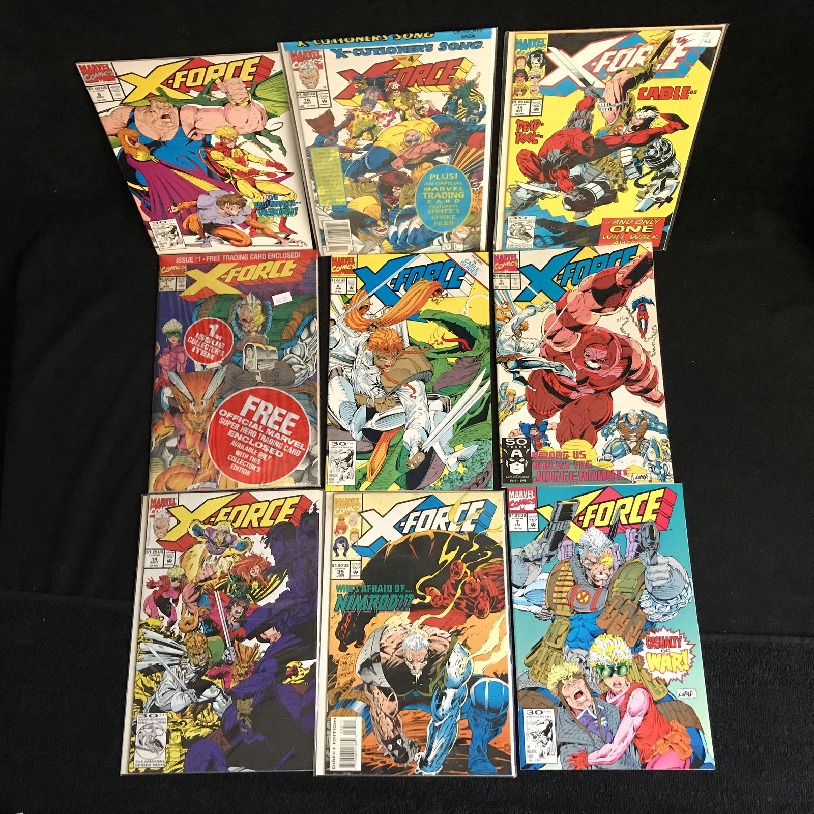 X-FORCE COMIC BOOK LOT (MARVEL COMICS) (1 of 1)