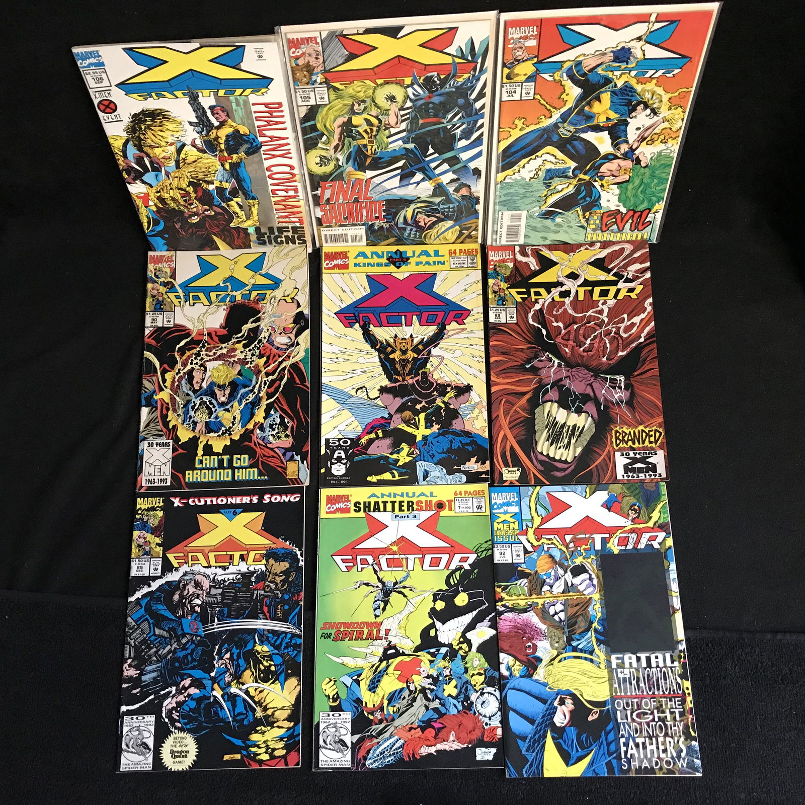 X-FACTOR COMIC BOOK LOT (MARVEL COMICS) (1 of 1)