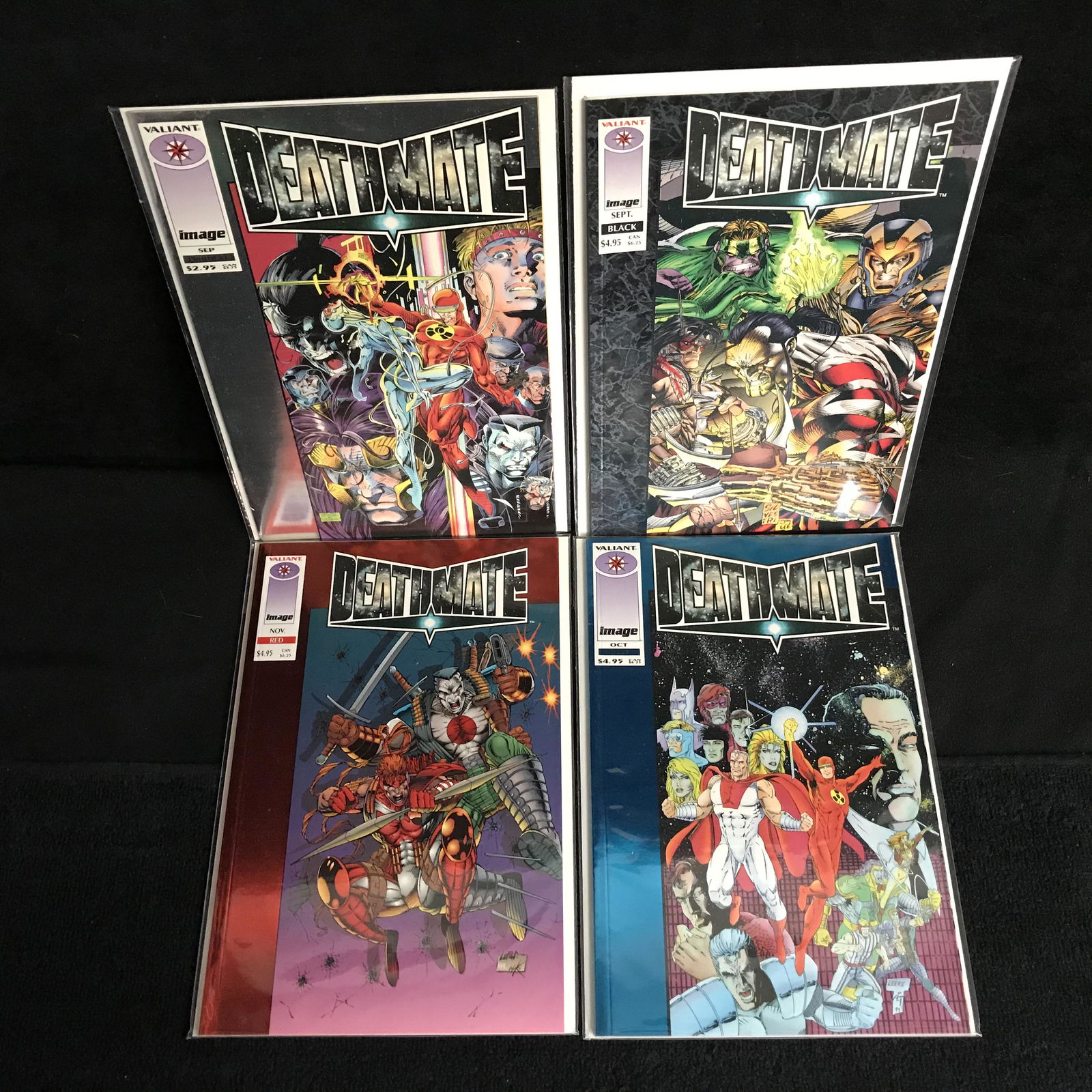 DEATHMATE COMIC BOOK LOT (VALIANT/ IMAGE COMICS) (1 of 1)
