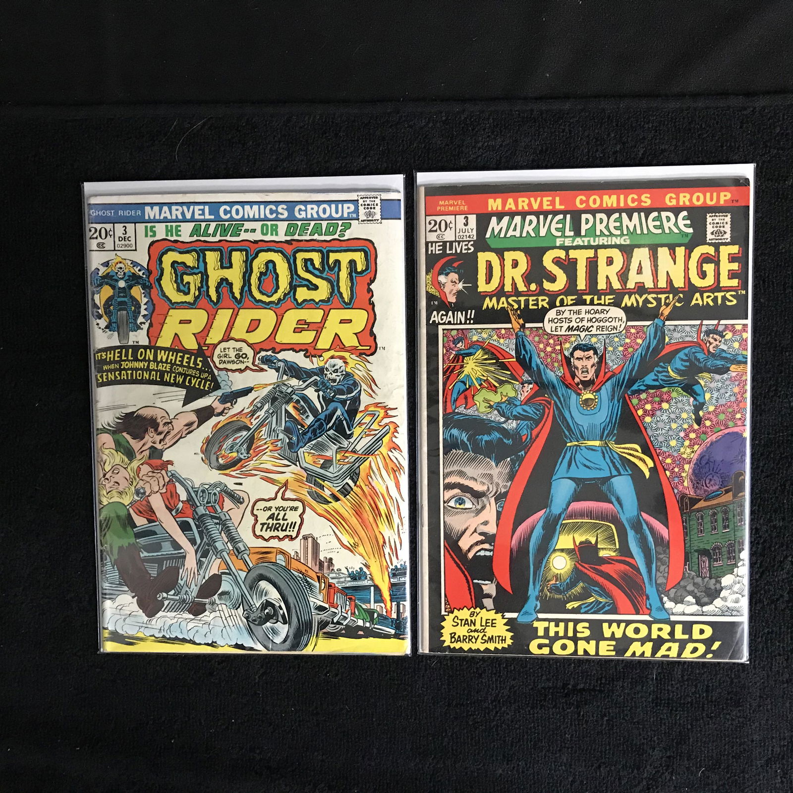 GHOST RIDER #3/ MARVEL PREMIERE #3 (MARVEL COMICS) (1 of 1)