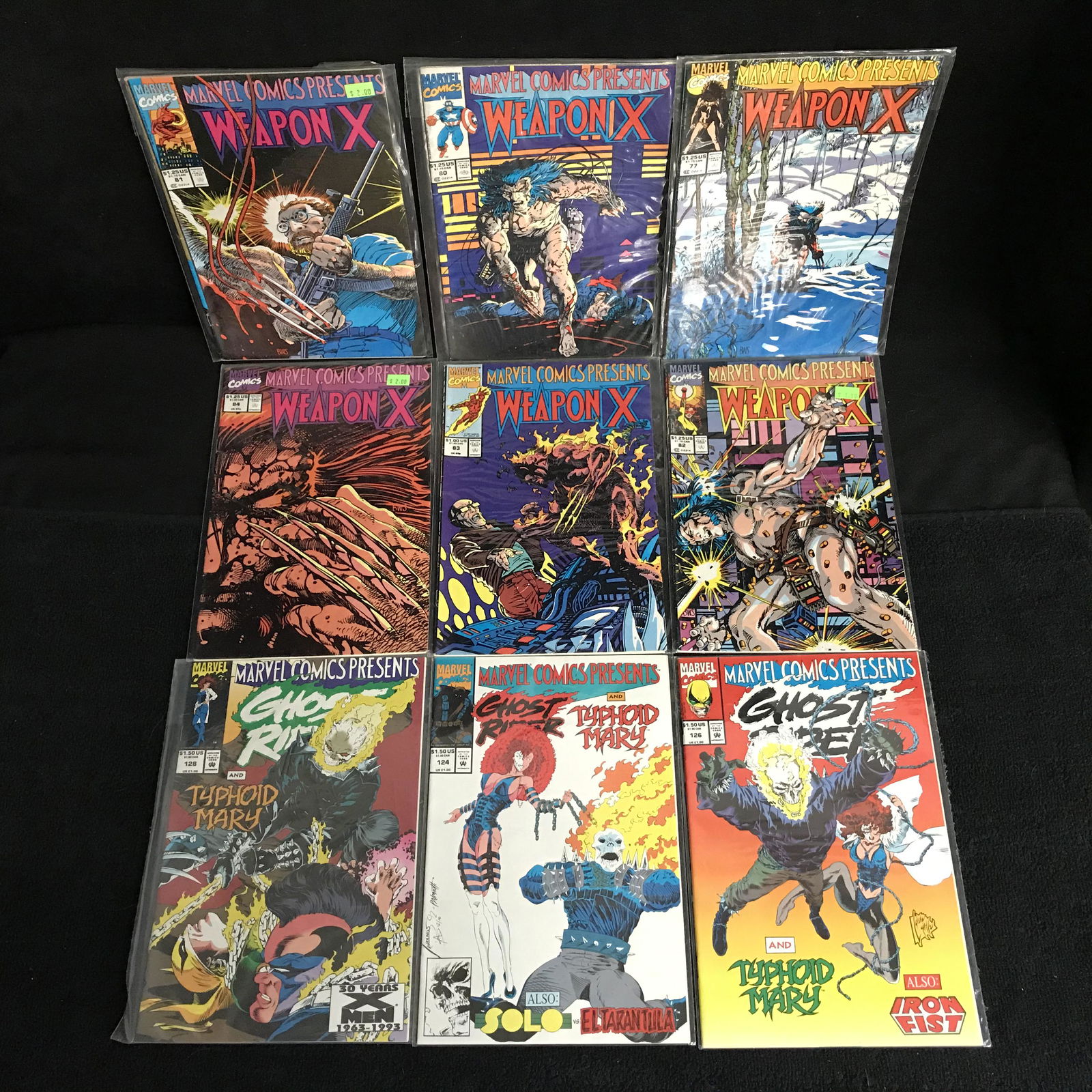 WEAPON X/ GHOST RIDER COMIC BOOK LOT (MARVEL COMICS) (1 of 1)
