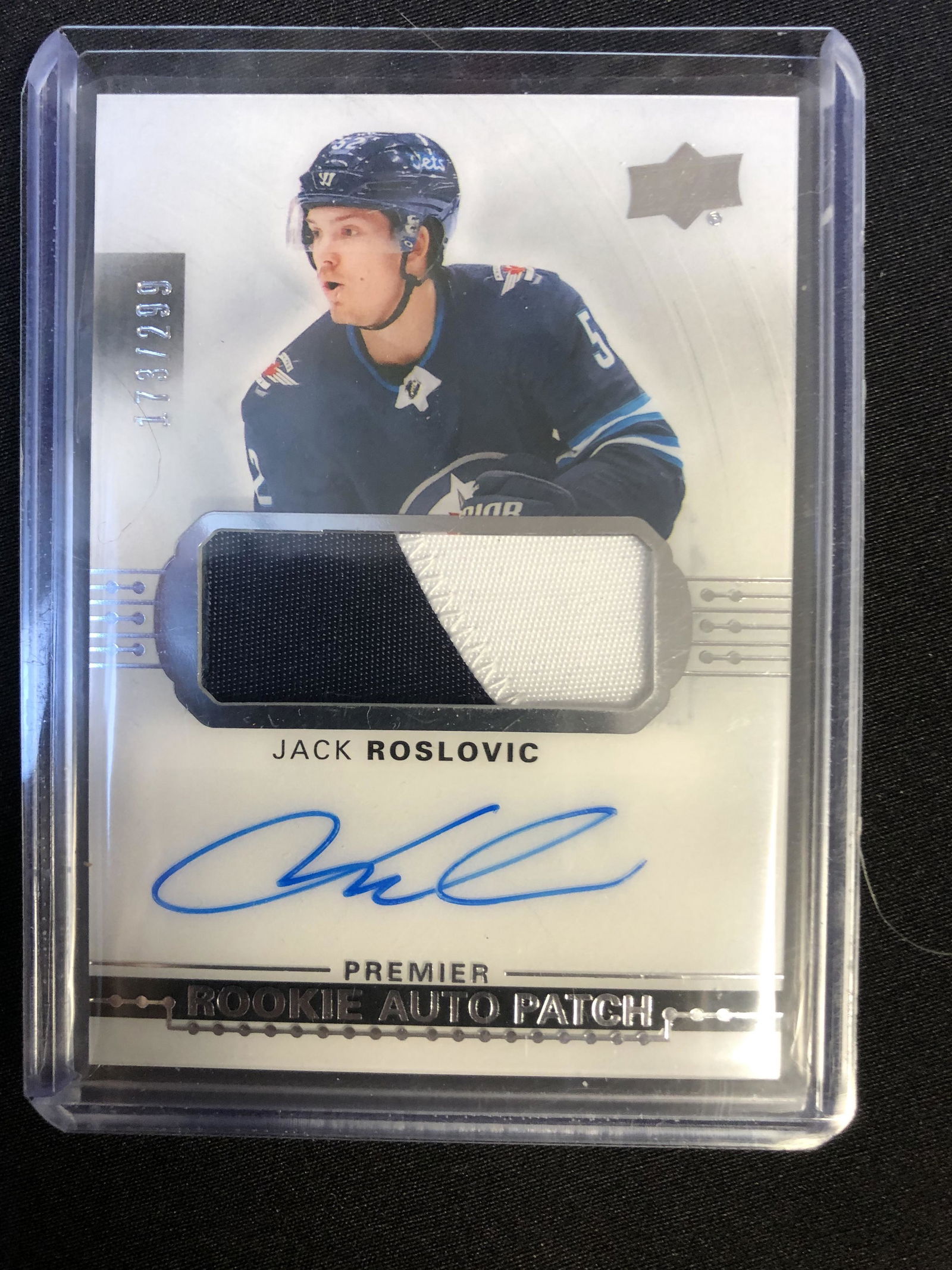 2017-18 JACK ROSLOVIC Premier Rookie Auto Patch 173/299 (1 of 1)