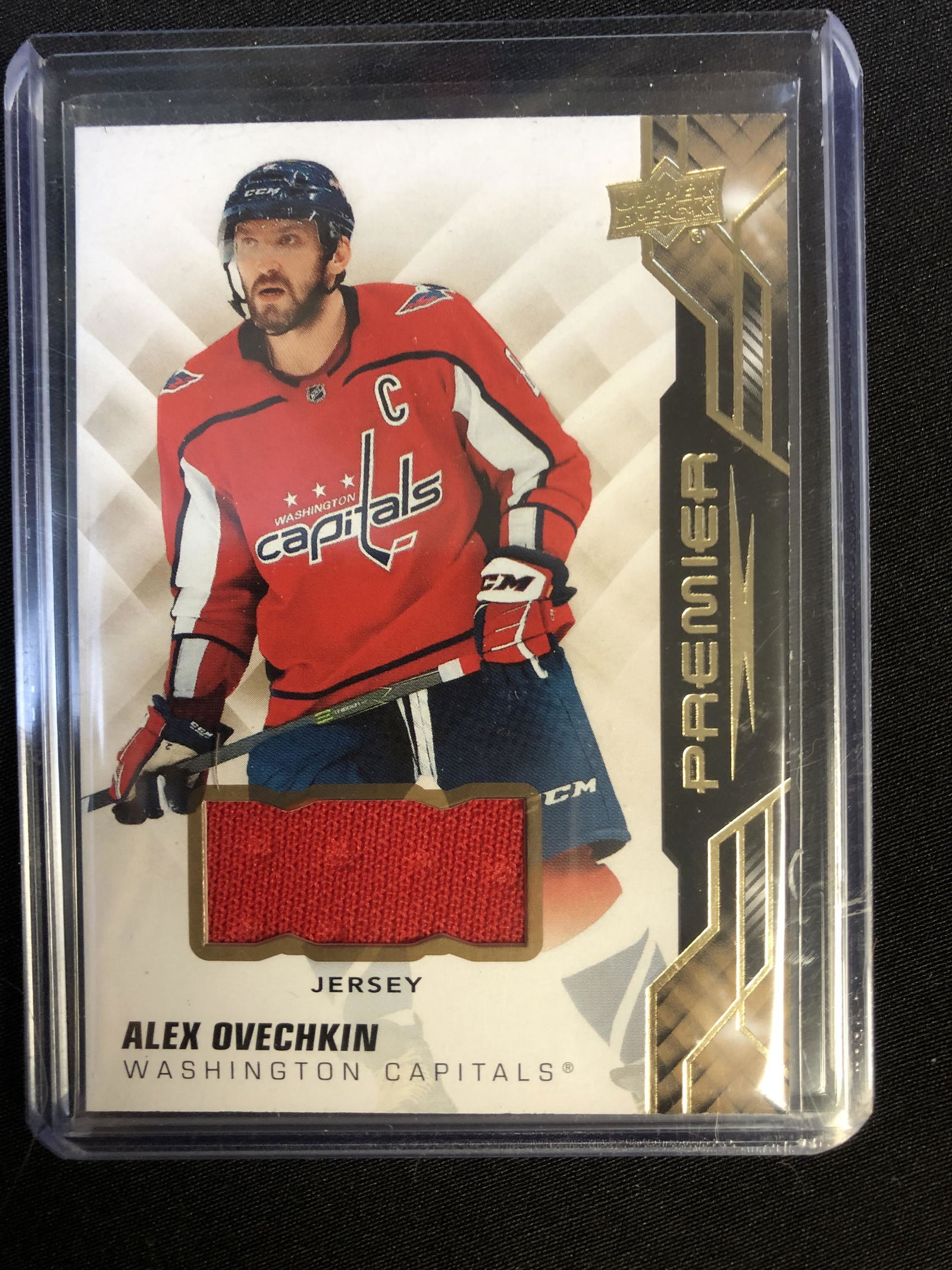2019-20 UD Premier ALEX OVECHKIN (1 of 1)