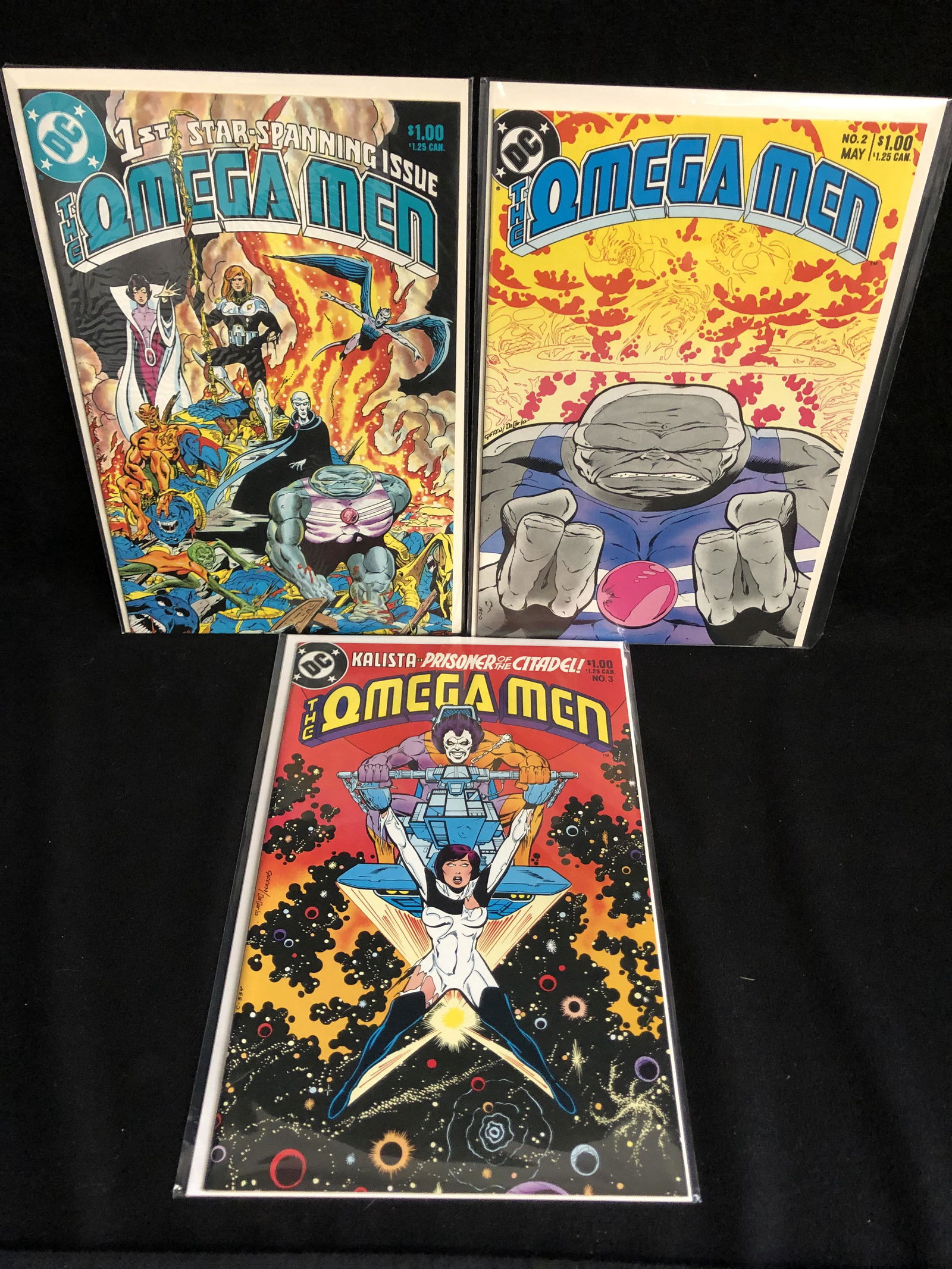 OMEGA MEN COMIC BOOK LOT (DC COMICS) (1 of 1)