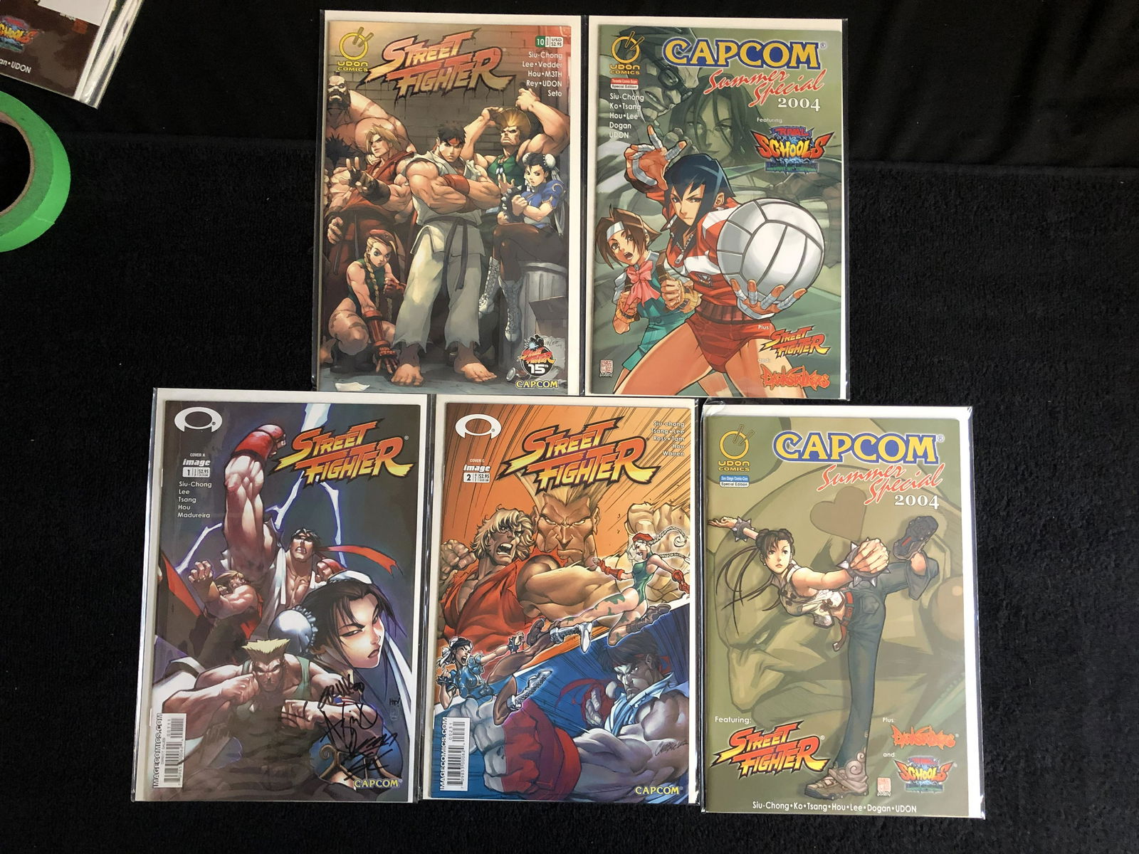 STREET FIGHTER COMIC BOOK LOT (1 of 1)