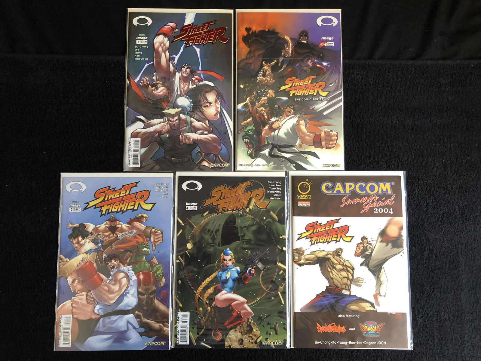 STREET FIGHTER COMIC BOOK LOT (1 of 1)