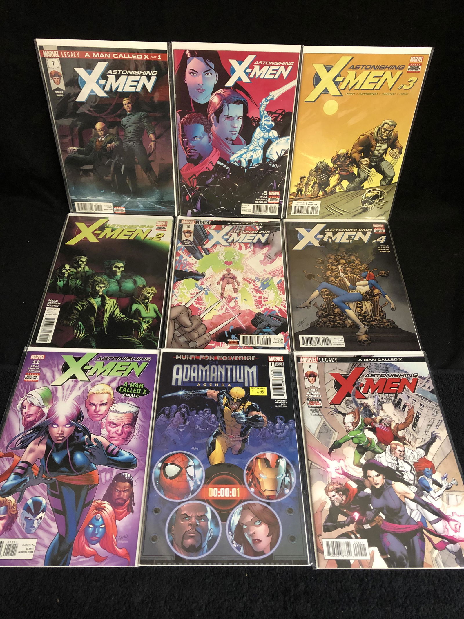 ASTONISHING X-MEN COMIC BOOK LOT (MARVEL COMICS) (1 of 1)