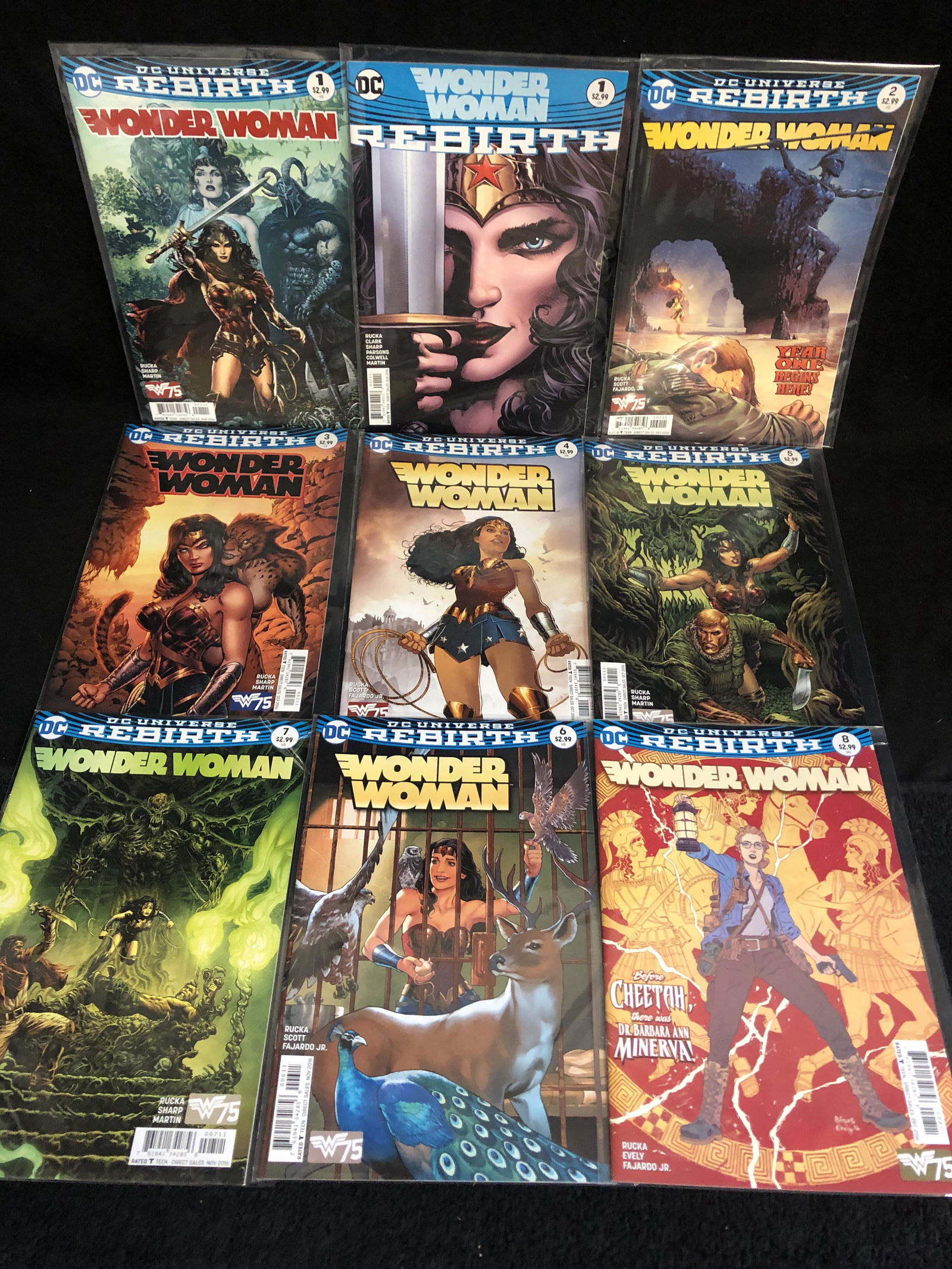 WONDER WOMAN COMIC BOOK LOT (DC COMICS) (1 of 1)