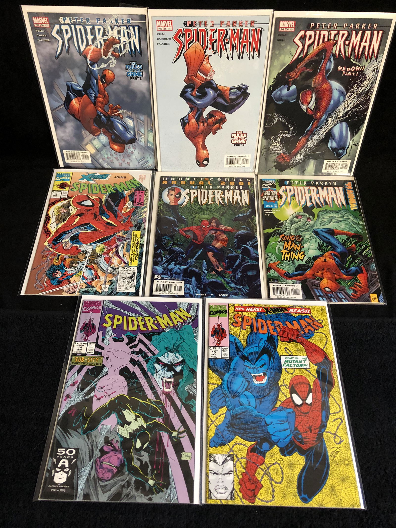 ASSORTED SPIDER-MAN COMIC BOOK LOT (MARVEL COMICS) (1 of 1)