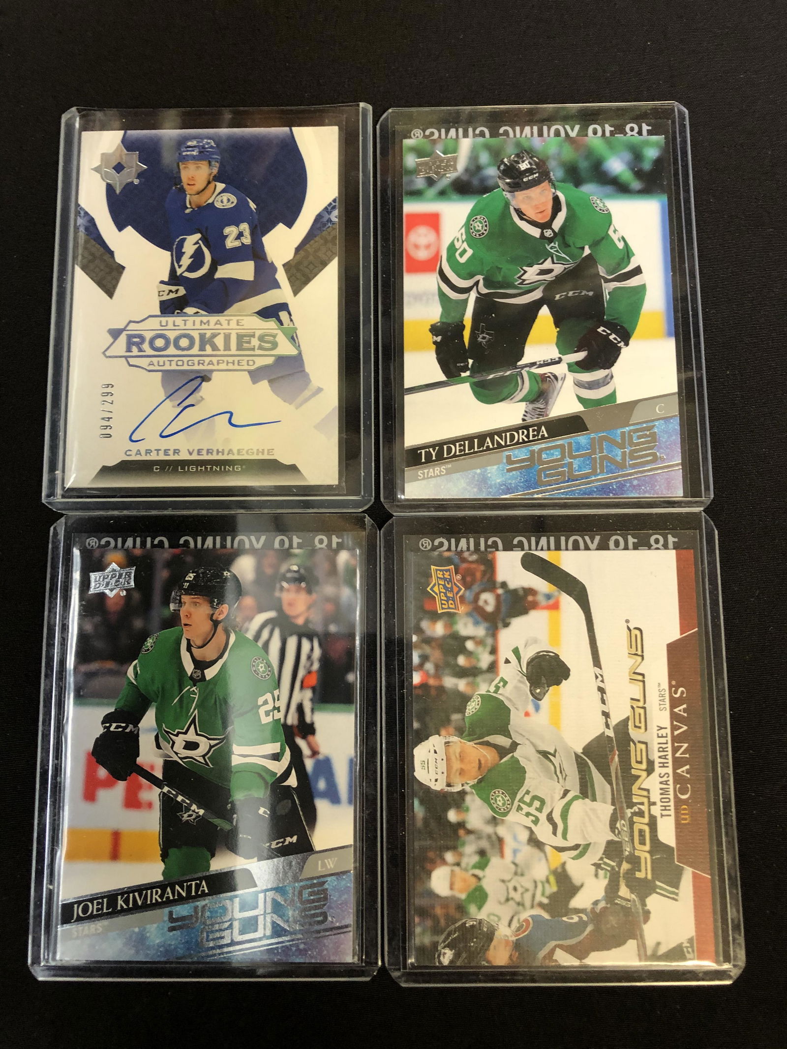 UPPER DECK HOCKEY ROOKIE CARD LOT (1 of 1)