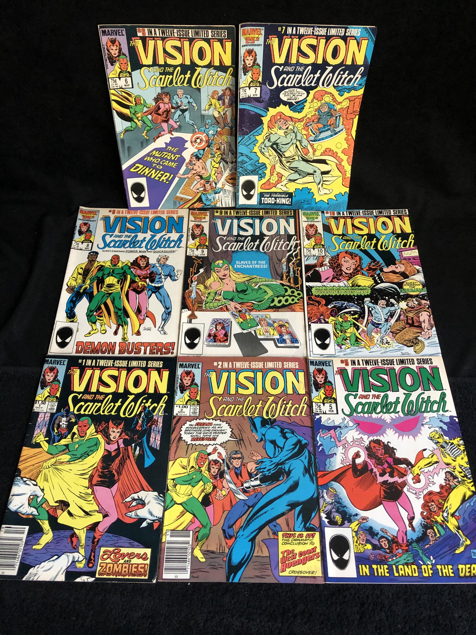 VISION AND THE SCARLET WITCH COMIC BOOK LOT (MARVEL: VISION AND THE SCARLET WITCH COMIC BOOK LOT (MARVEL COMICS)
