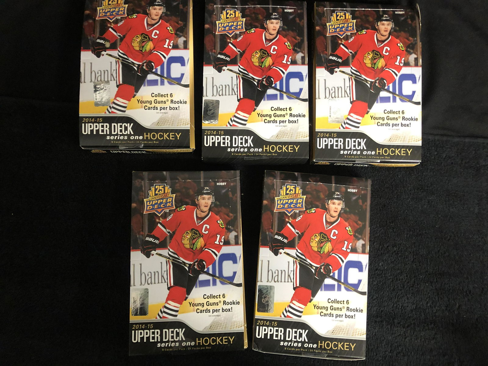 2014-15 UPPER DECK SERIES ONE HOCKEY CARD LOT (1 of 2)