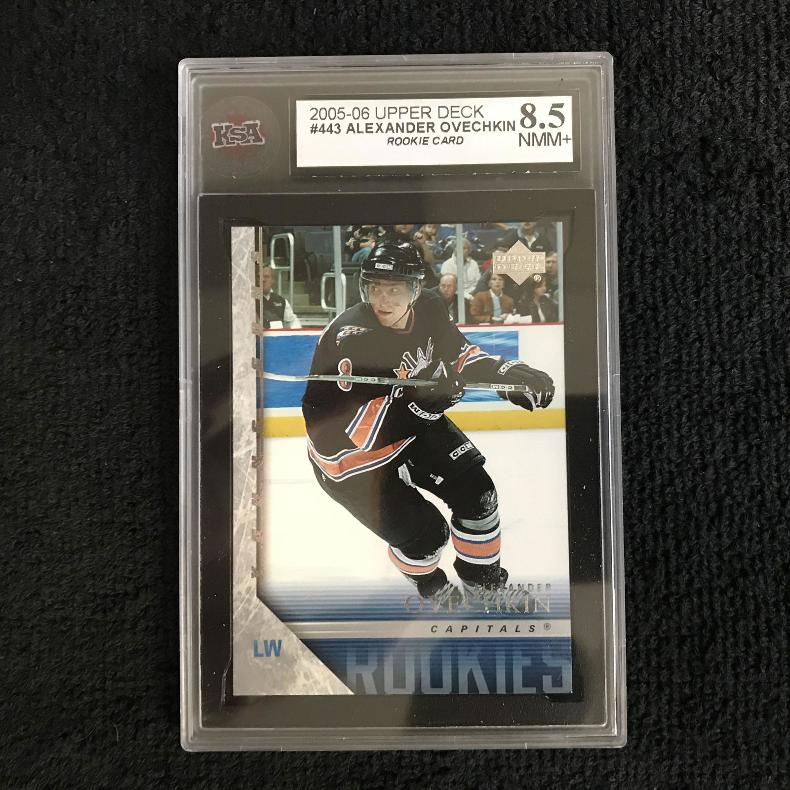 05-06 UPPER DECK ALEXANDER OVECHKIN YOUNG GUNS KSA 8.5 (1 of 2)