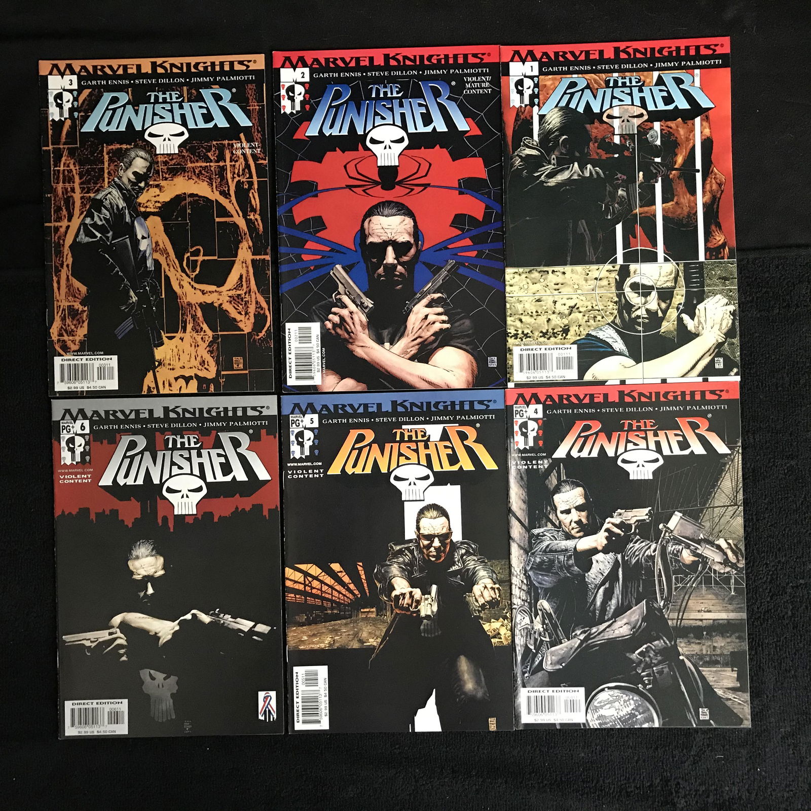 MARVEL KNIGHTS: THE PUNISHER #1-6 (MARVEL COMICS) (1 of 1)