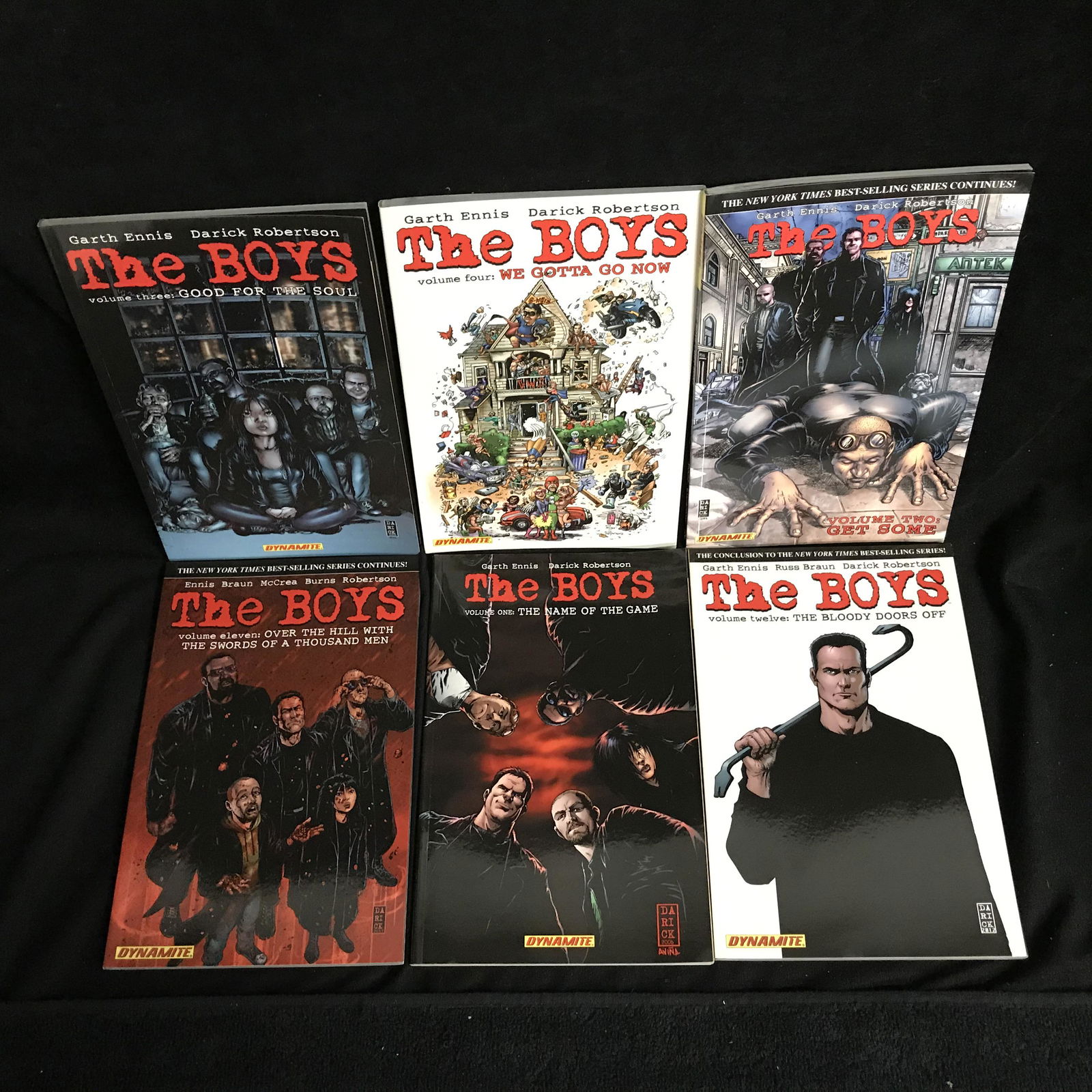 THE BOYS GRAPHIC NOVELS LOT (1 of 1)
